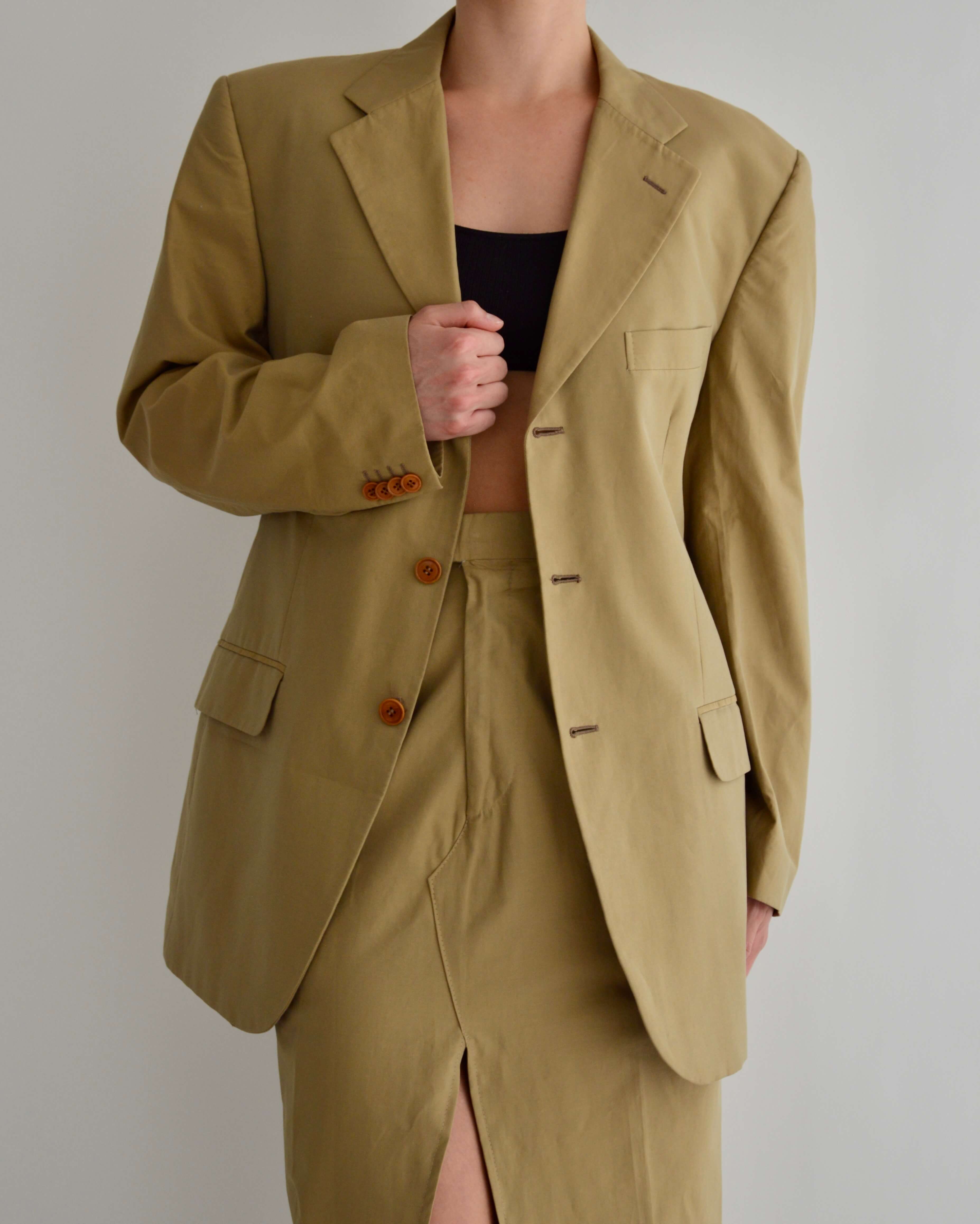 Vegan Skirt Suit - Autum Parfait (S/M)