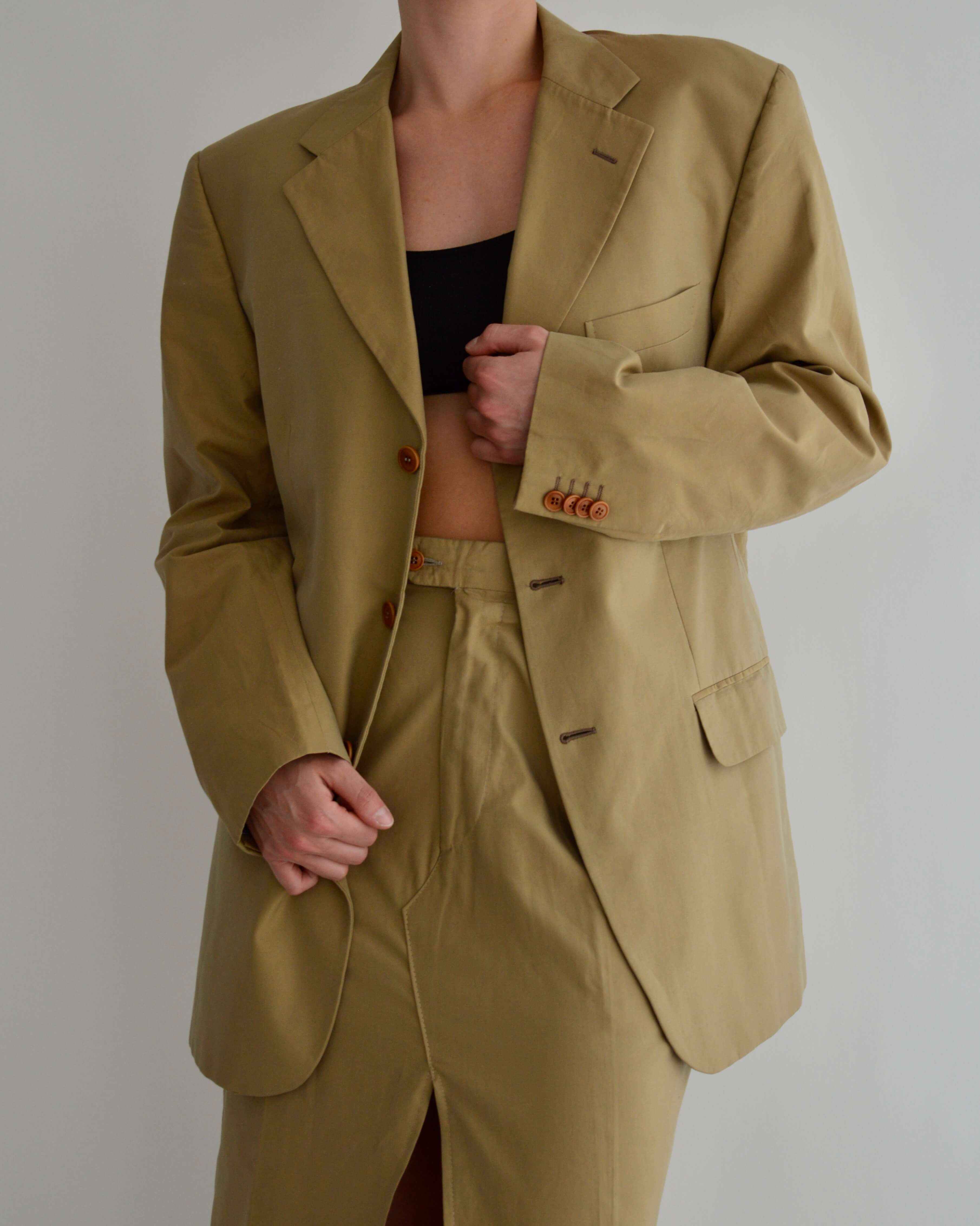 Vegan Skirt Suit - Autum Parfait (S/M)