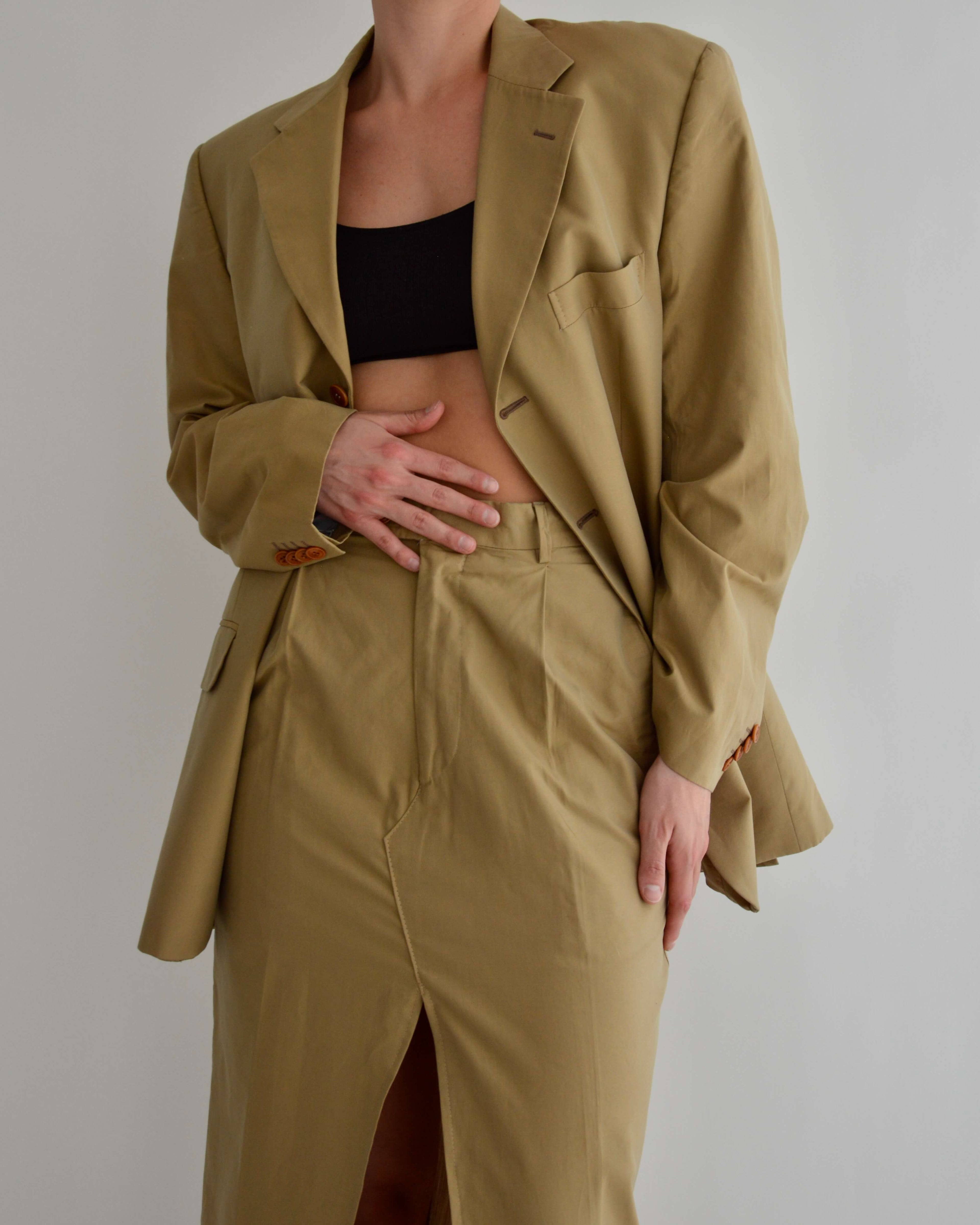 Vegan Skirt Suit - Autum Parfait (S/M)