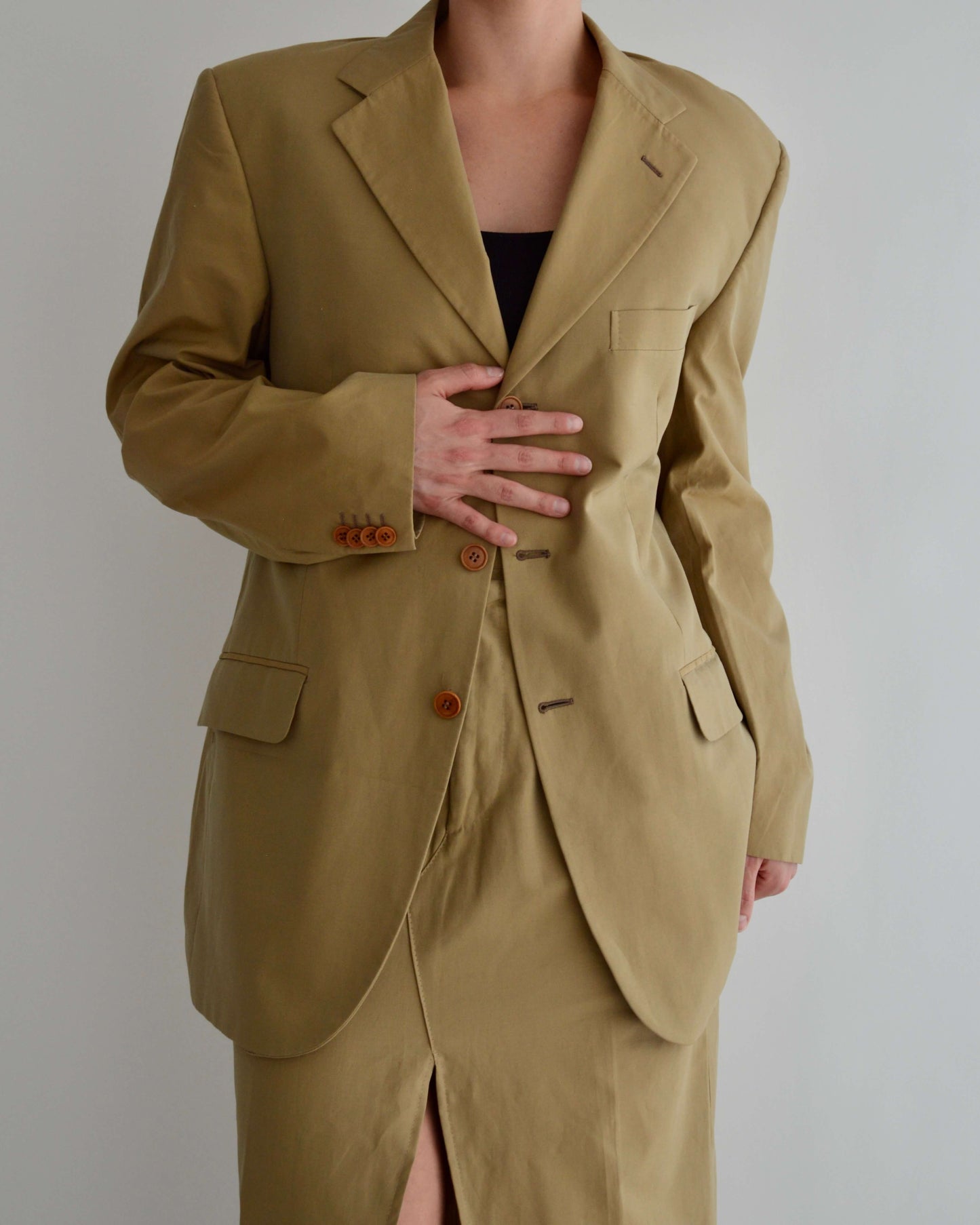 Vegan Skirt Suit - Autum Parfait (S/M)
