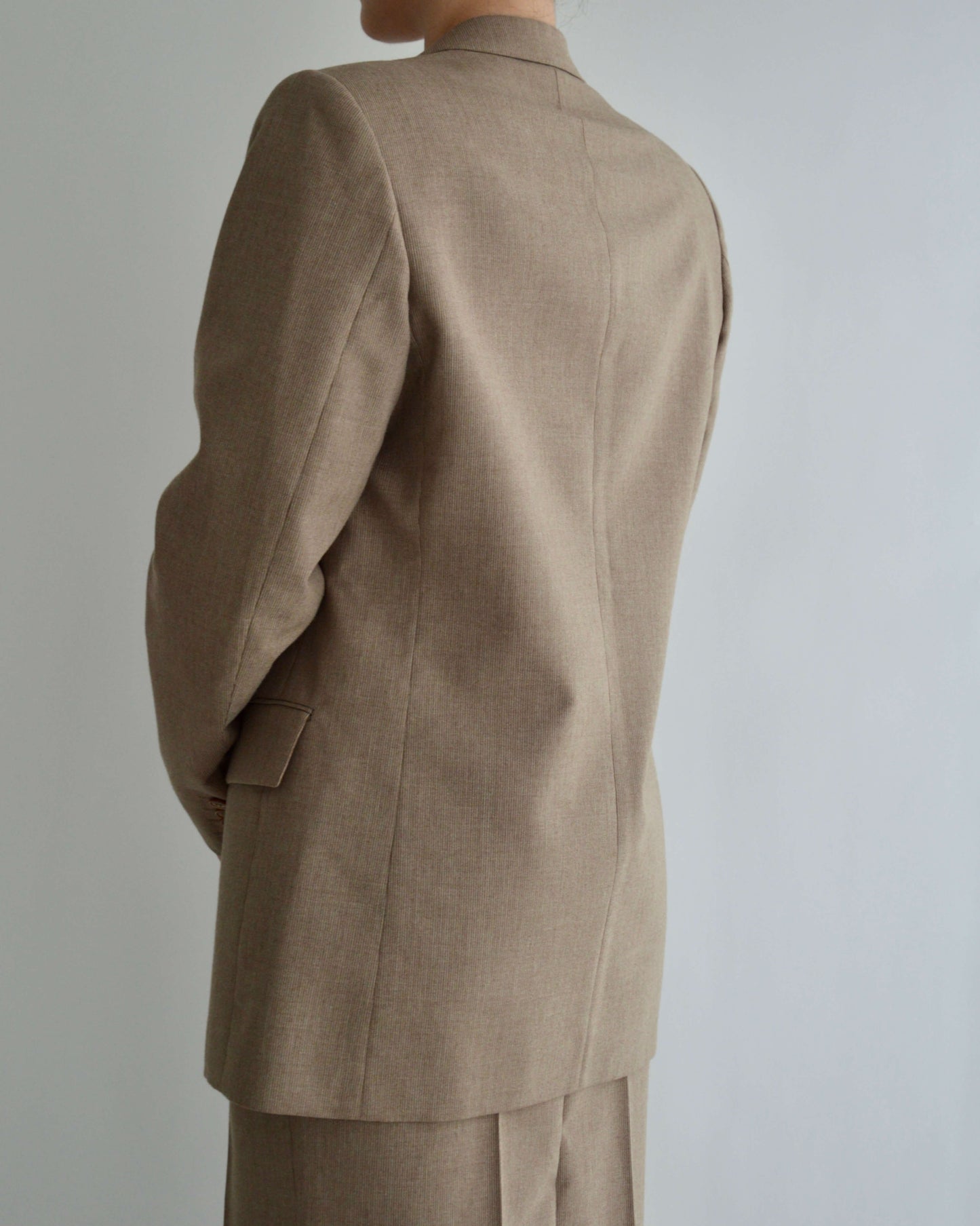 Skirt Suit - Double Breated Brown (XS/S)