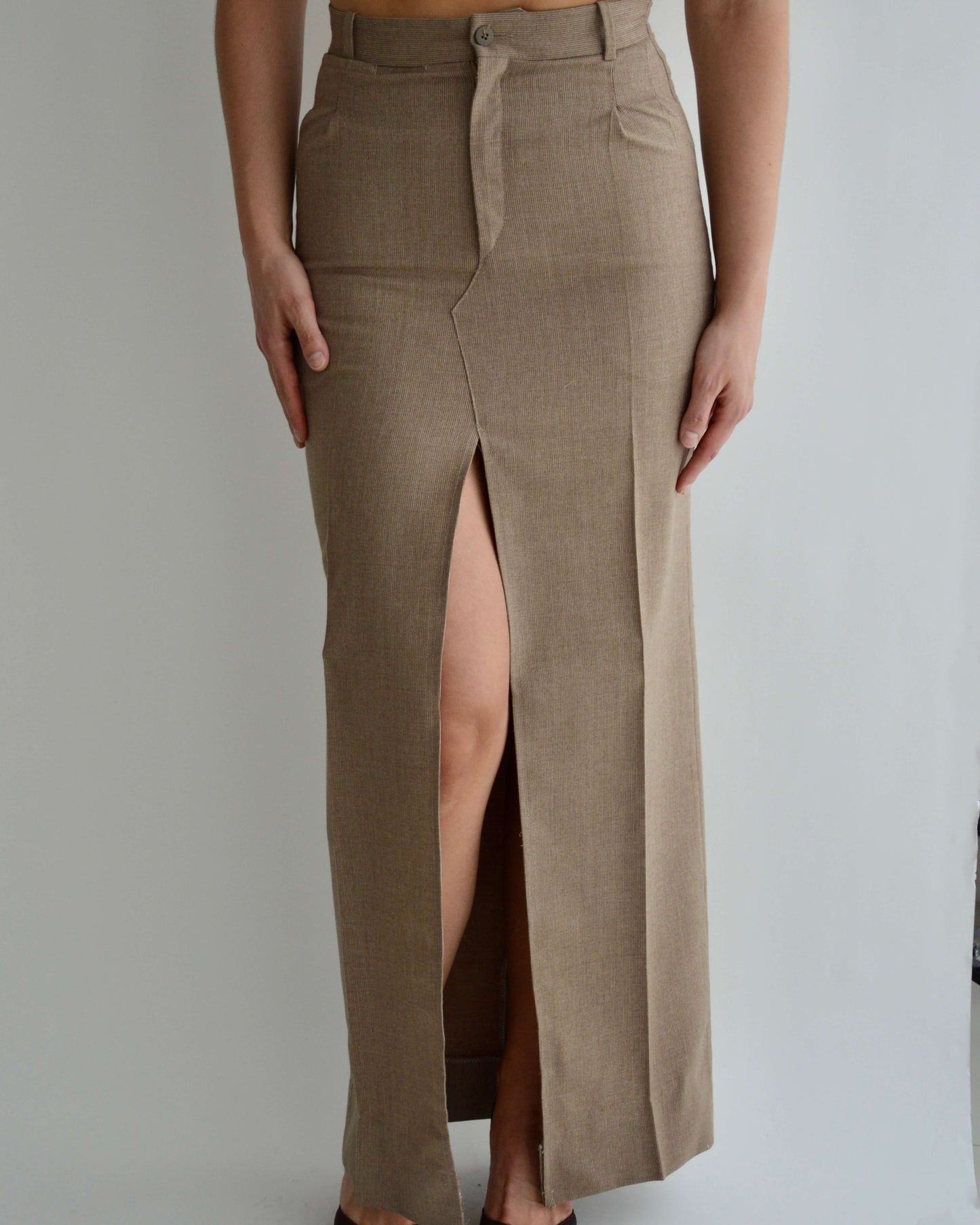 Skirt Suit - Double Breated Brown (XS/S)