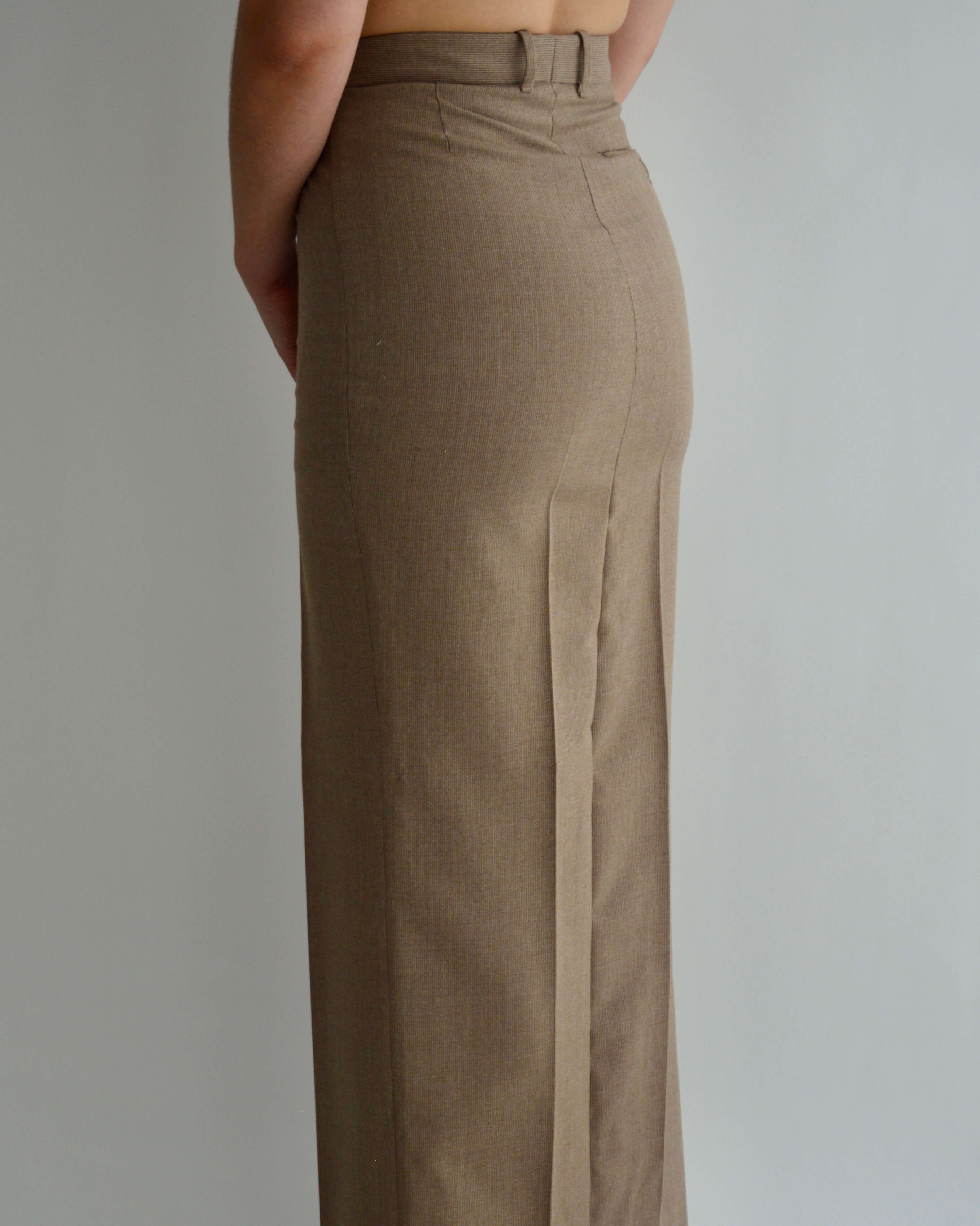 Skirt Suit - Double Breated Brown (XS/S)