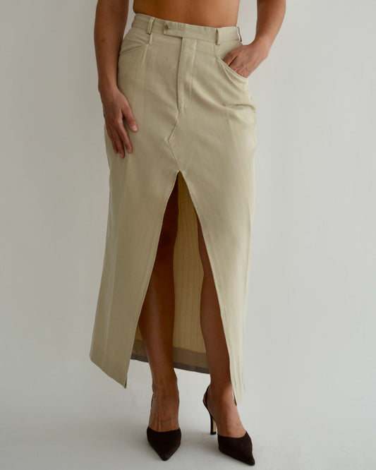 Long Skirt - Beige Texture (S/M)
