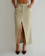 Long Skirt - Beige Texture (S/M)