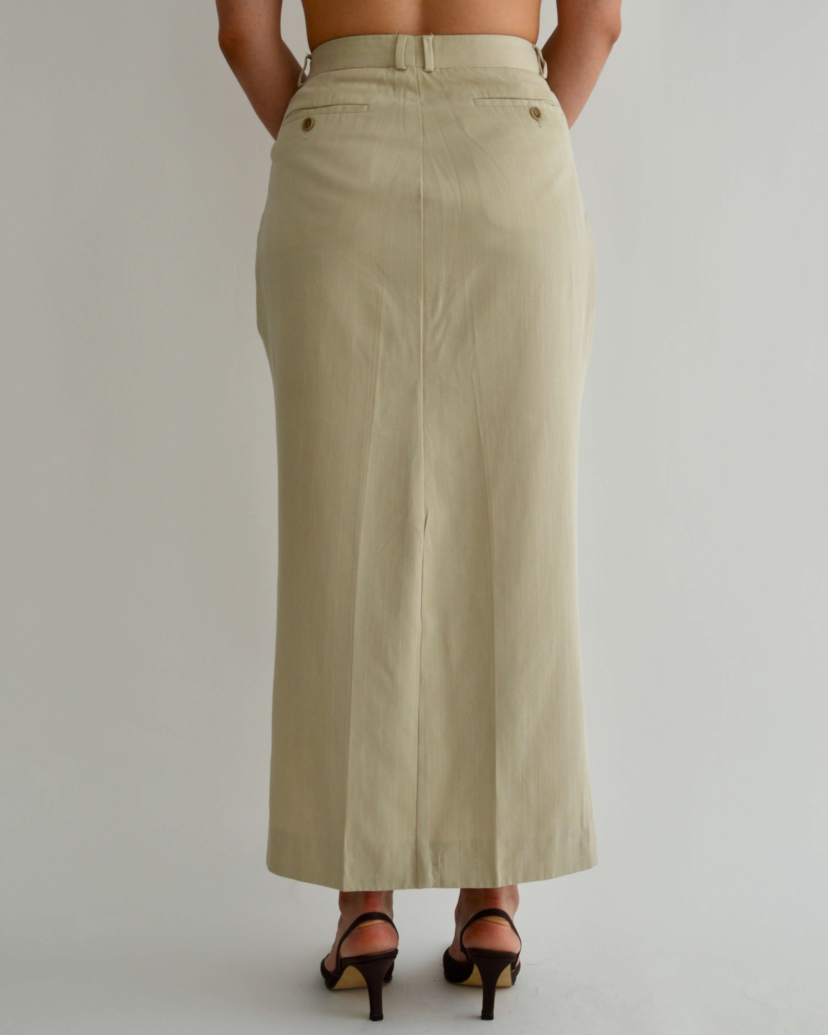 Long Skirt - Beige Texture (S/M)