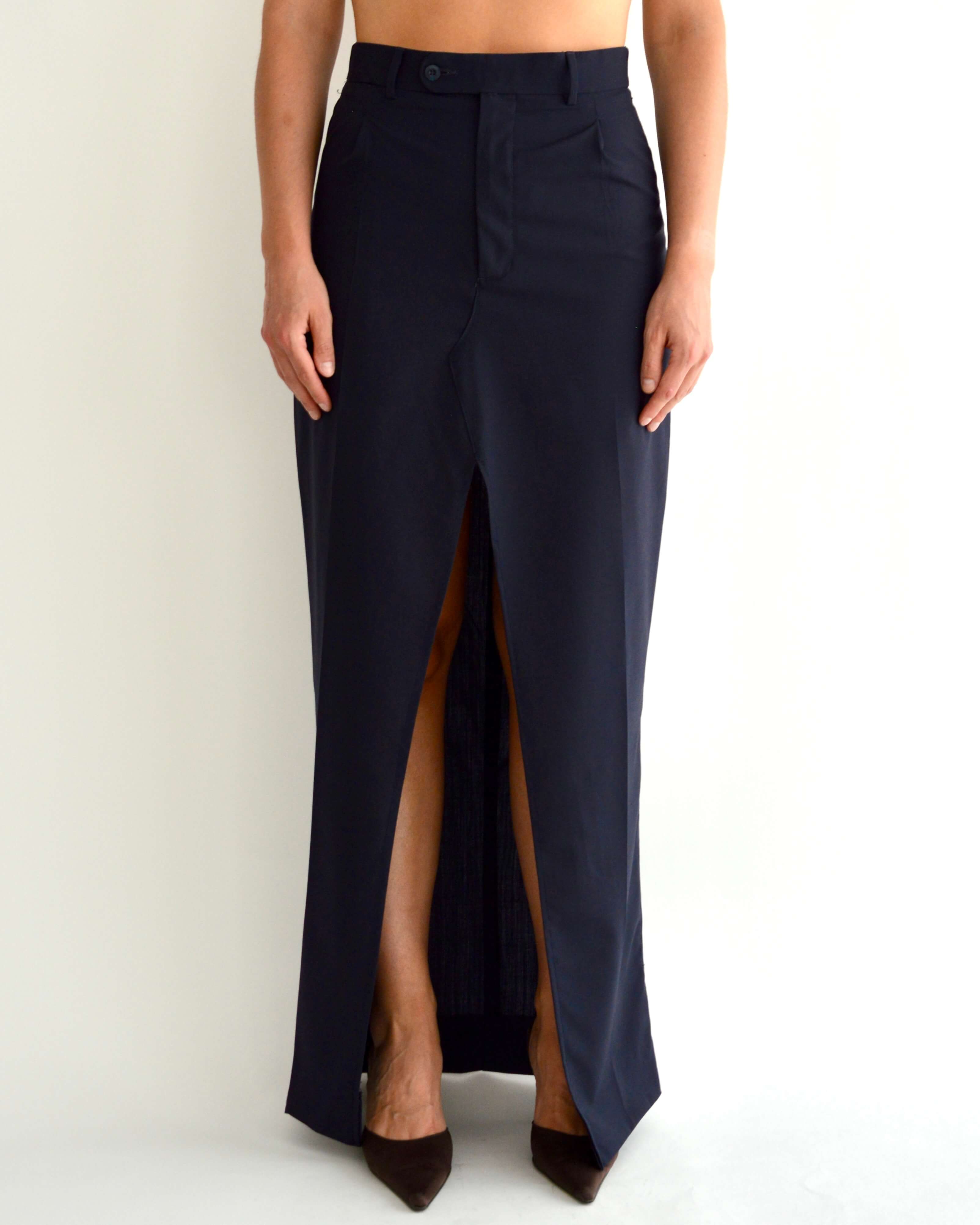 Long Skirt - Dark Navy (M)