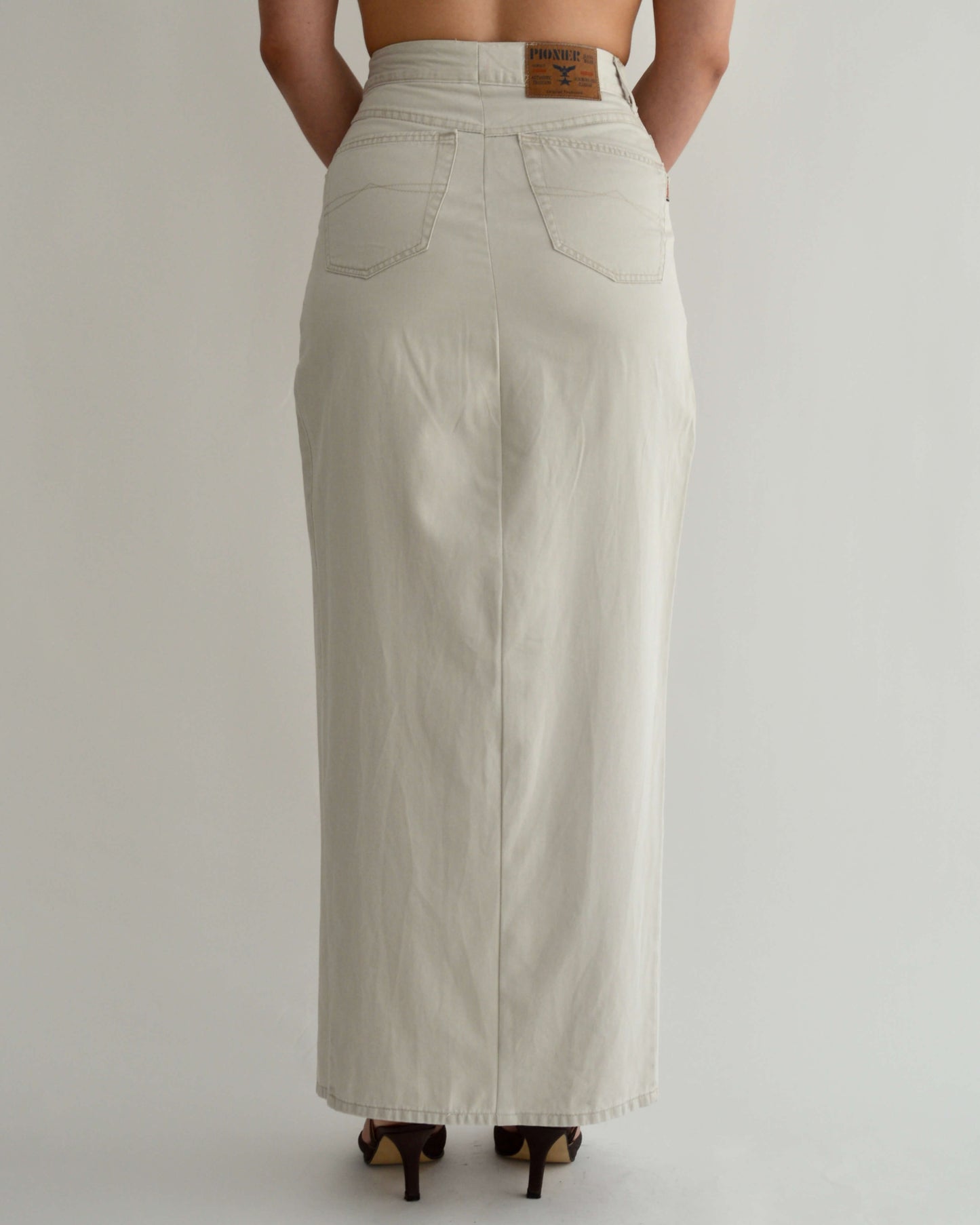 Long Skirt - Denim Beige (XS/S)