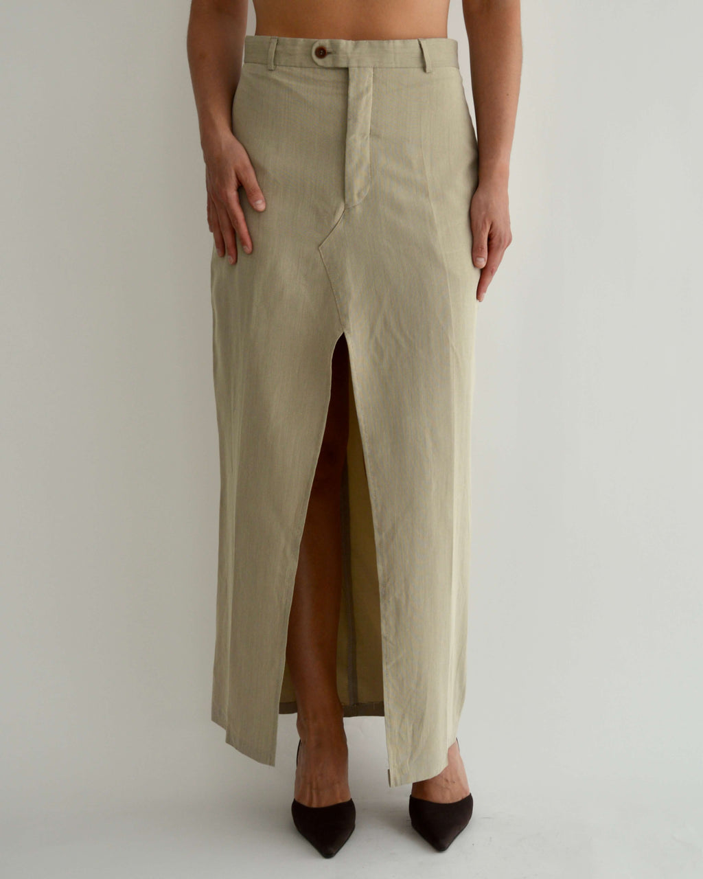 Long Skirt - Beige (M)