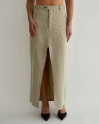 Jupe longue - Beige (M)
