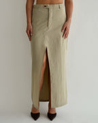 Jupe longue - Beige (M)