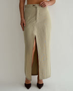 Jupe longue - Beige (M)