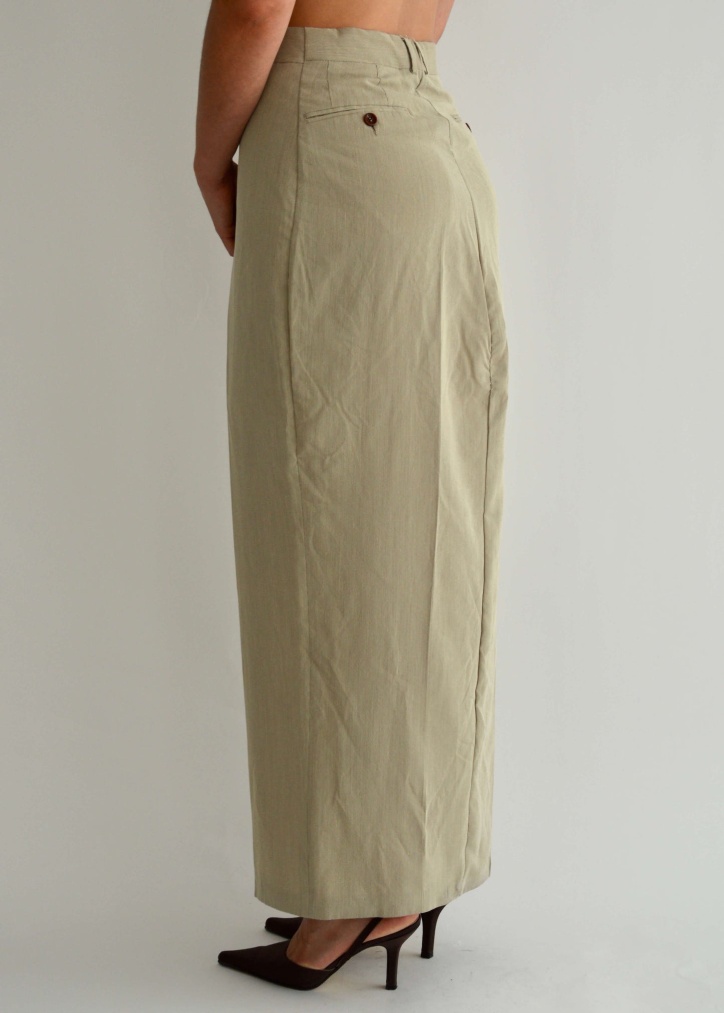 Long Skirt - Beige (M/L)