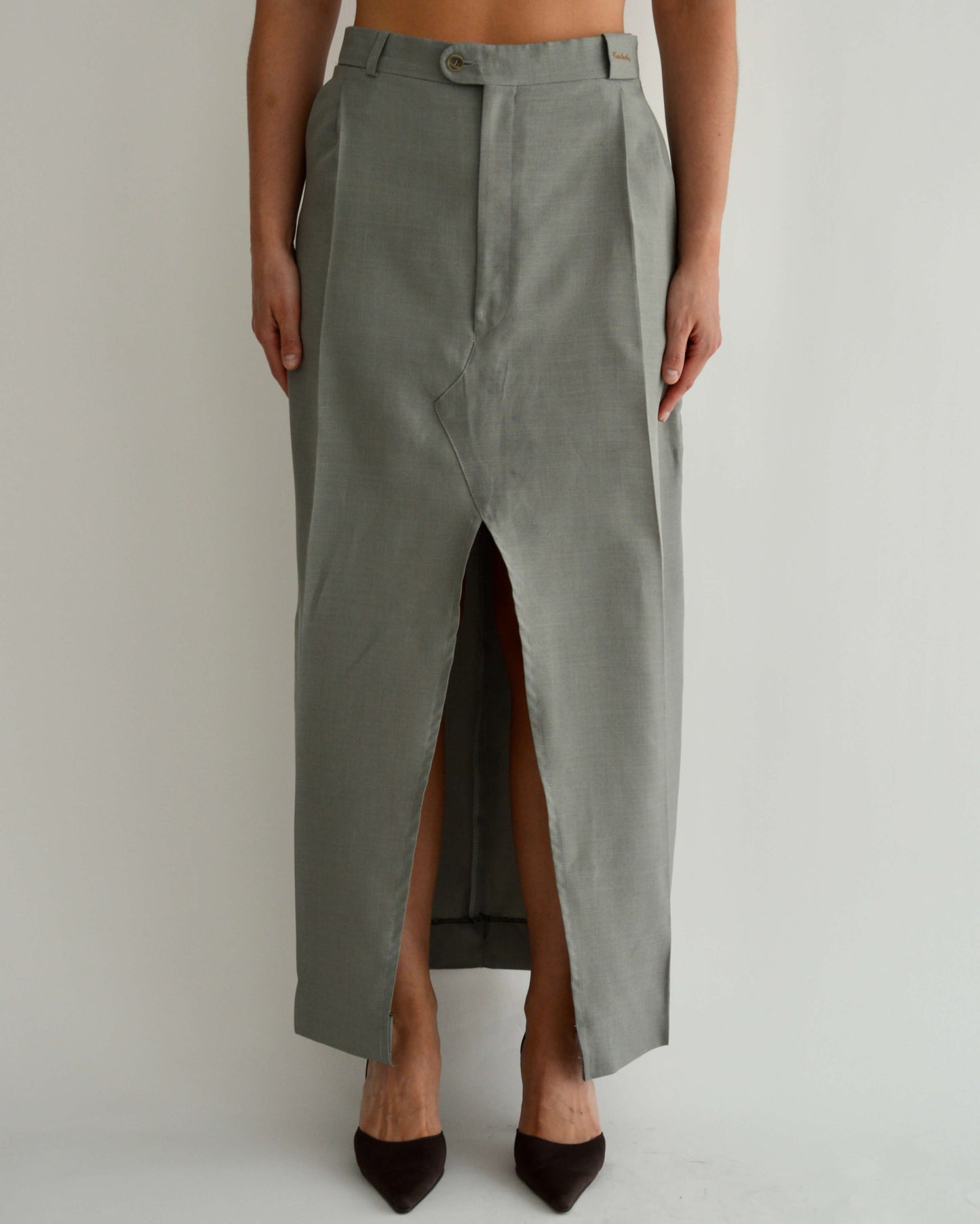 Vegan Long Skirt - P. C. Green (M/L)