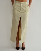Jupe longue - Beige clair (S)