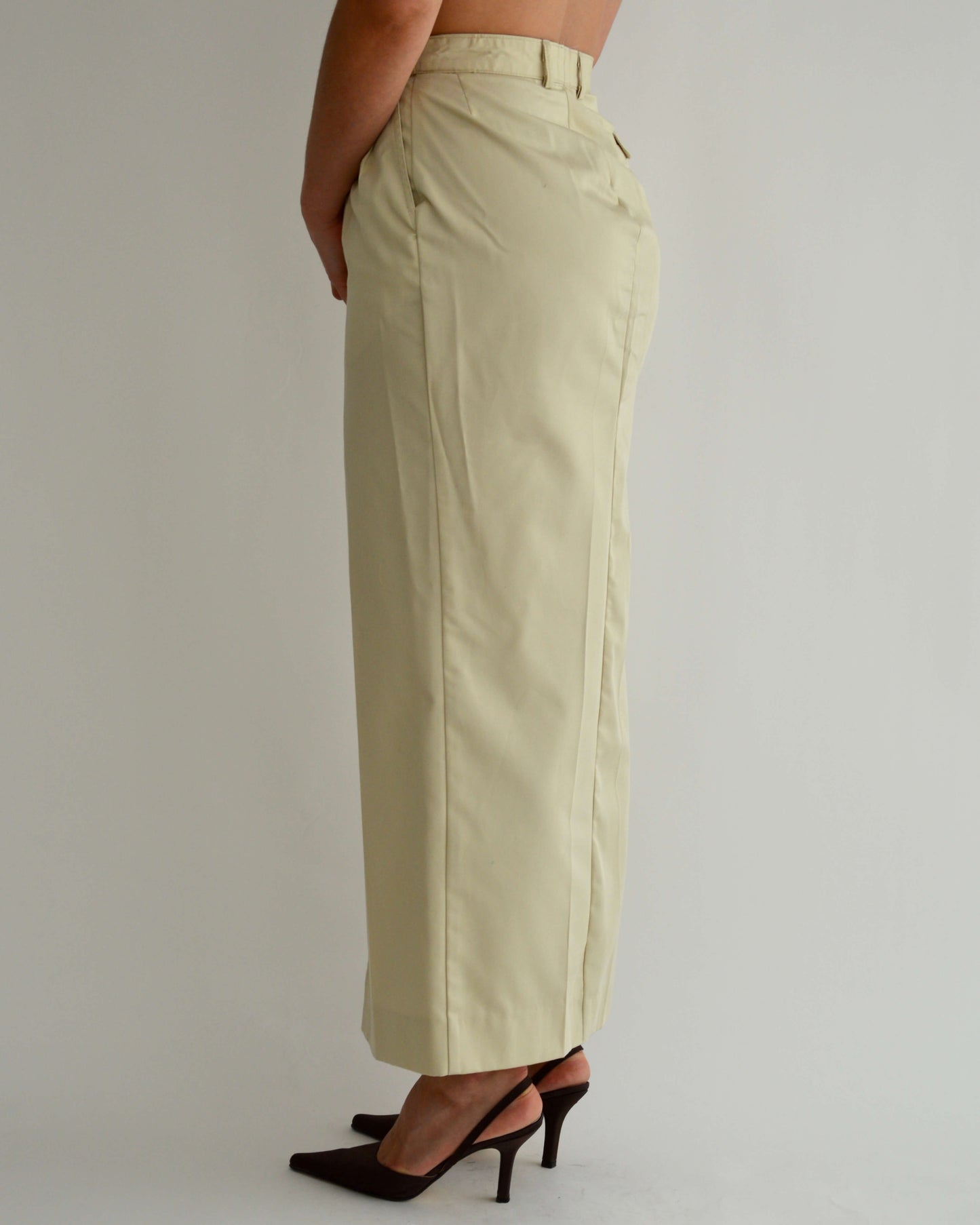 Long Skirt - Soft Beige (S/M)