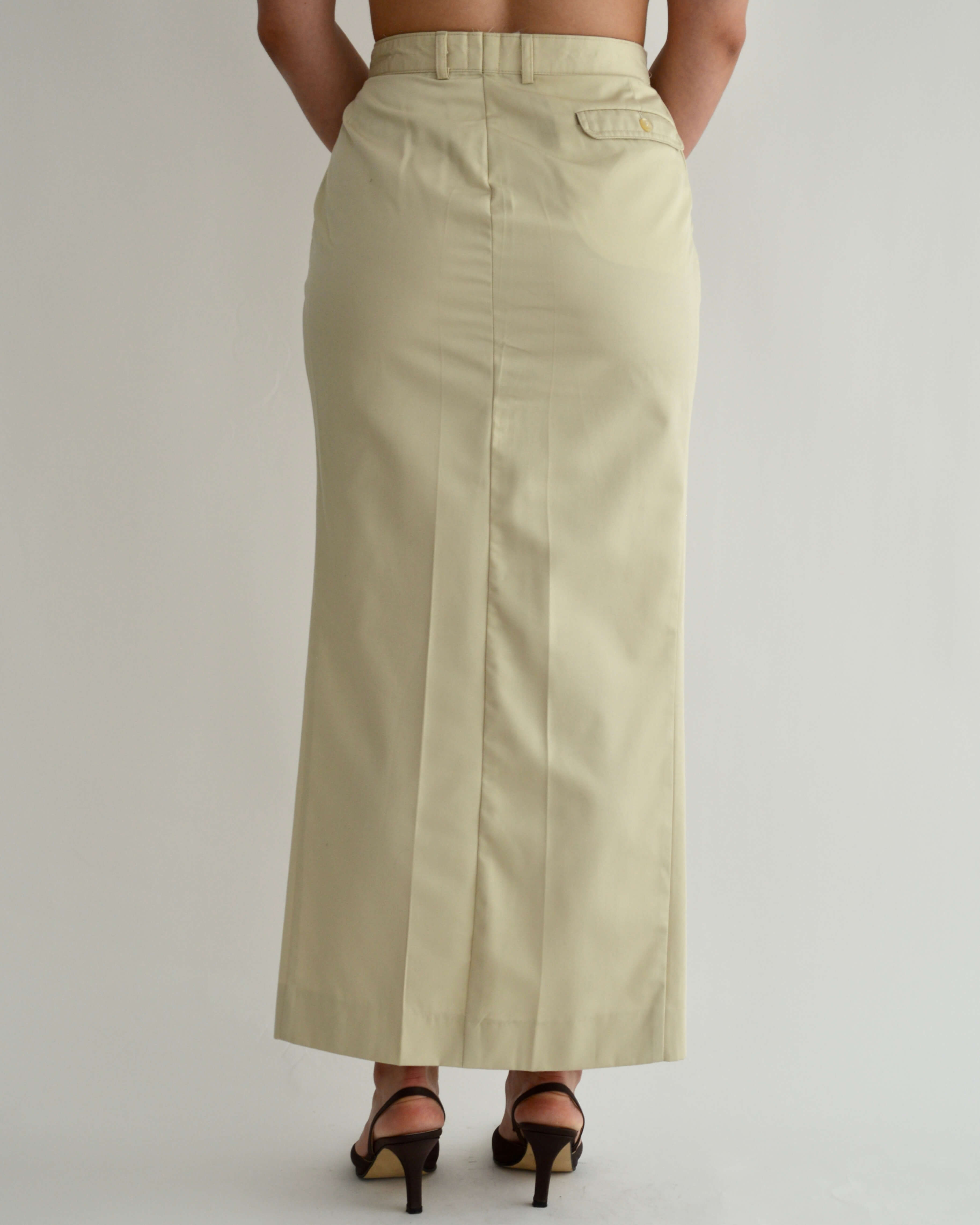 Long Skirt - Soft Beige (S)