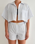 PJ Set - Blue Lines (XS/M)
