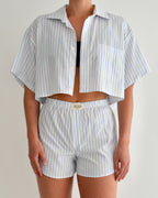 PJ Set - Blue Lines (XS/M)