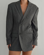 Mini Blazer Dress - B&W (S/M)