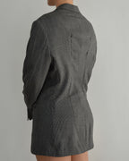 Mini Blazer Dress - B&W (S/M)