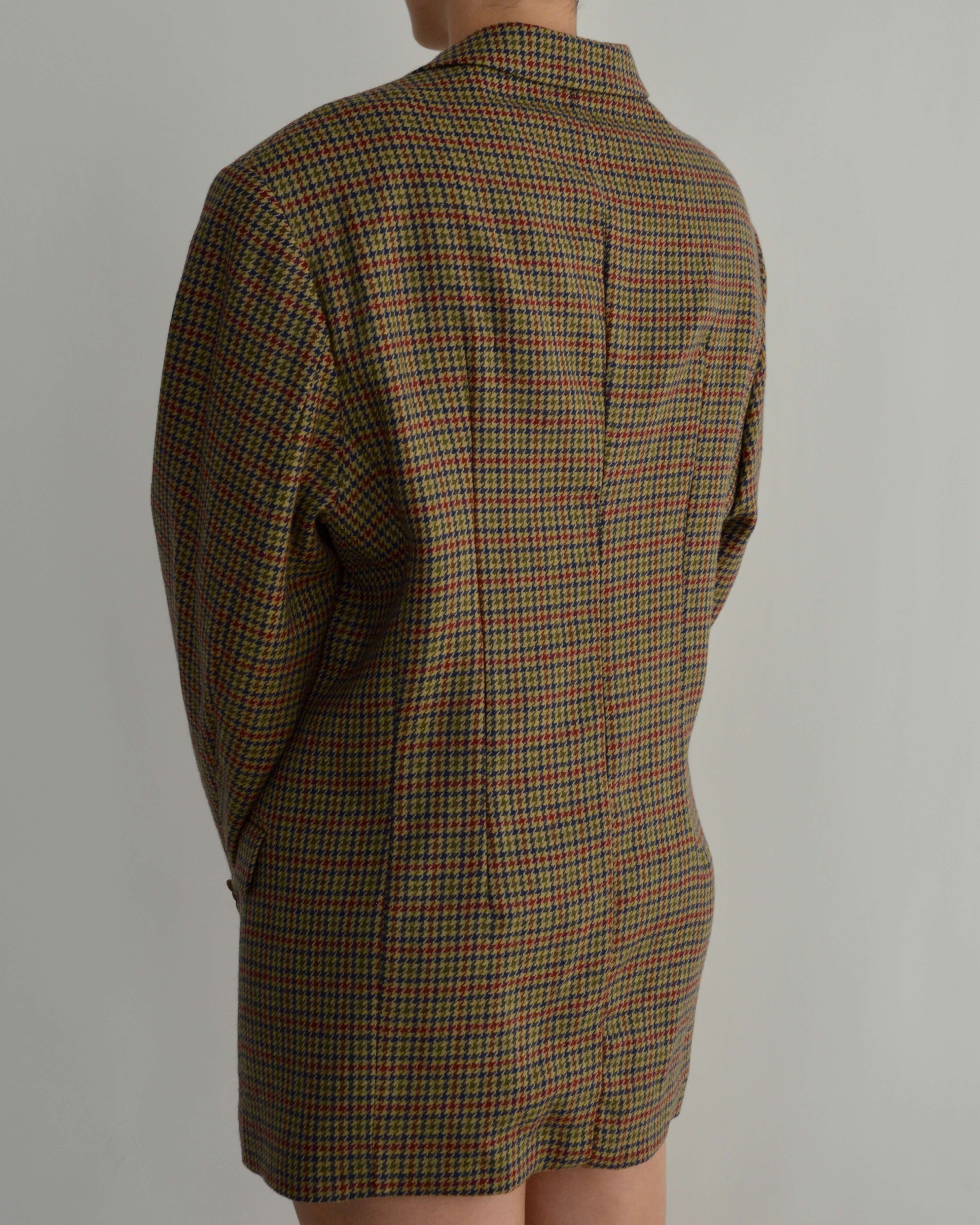 Mini Blazer Dress - Tweed Perfection (M/L)