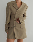 Robe blazer mini - Beige business TALL (M)