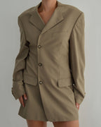 Robe blazer mini - Beige business TALL (M)