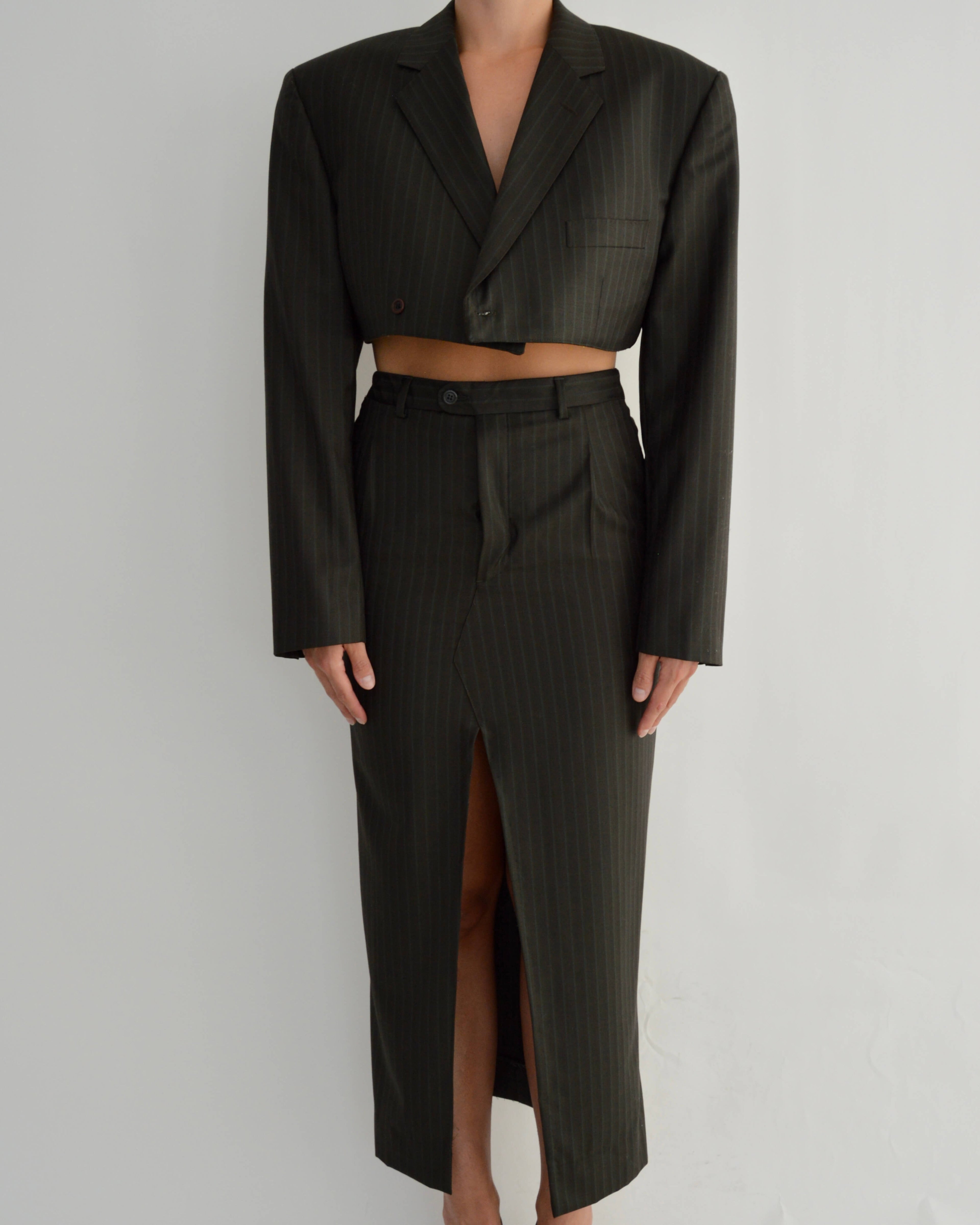 Blaset & Long Skirt - Perfect Green (XS/S)