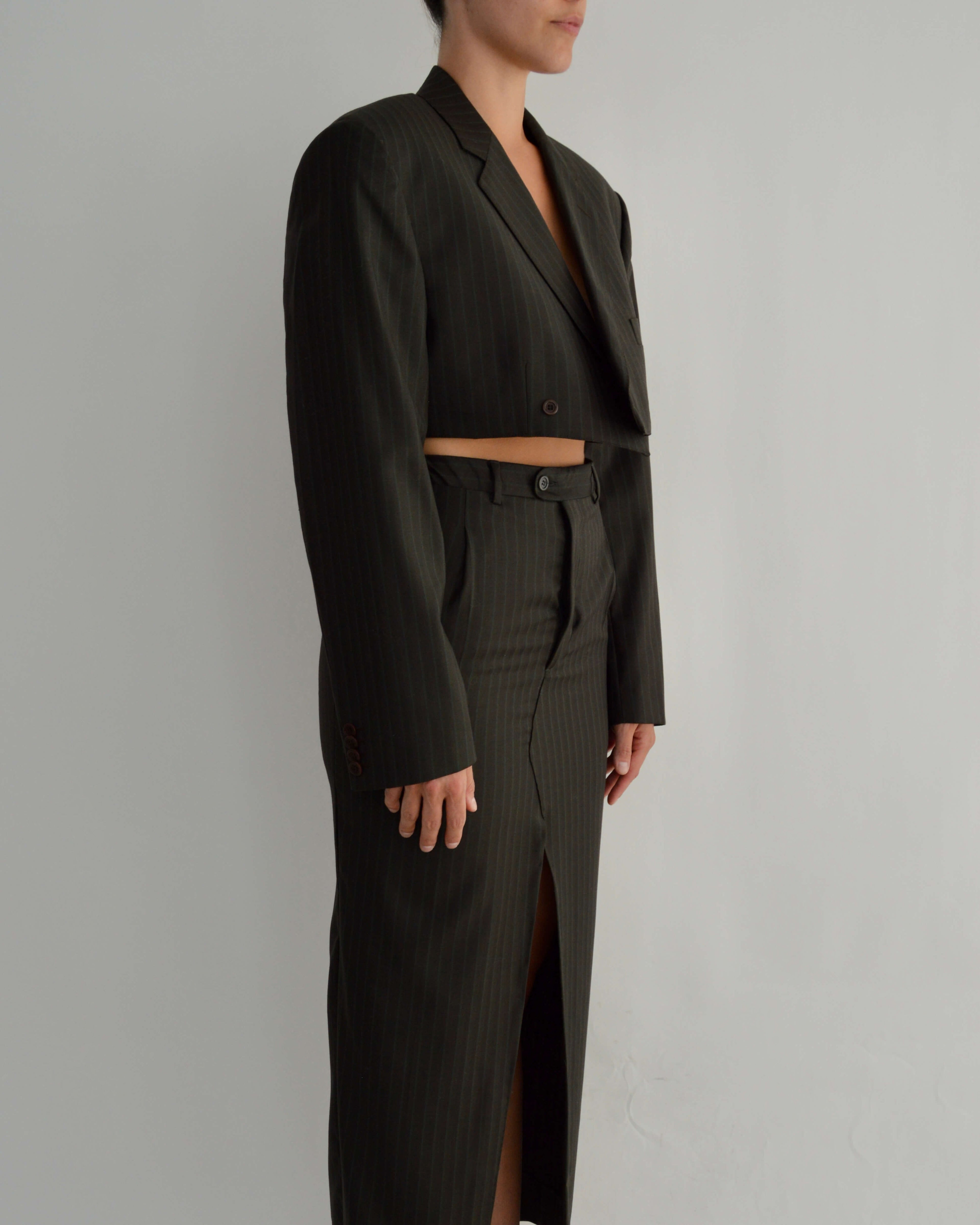 Blaset & Long Skirt - Perfect Green (XS/S)