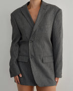 Mini Blazer Dress - B&W (S/M)