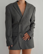 Mini Blazer Dress - B&W (S/M)