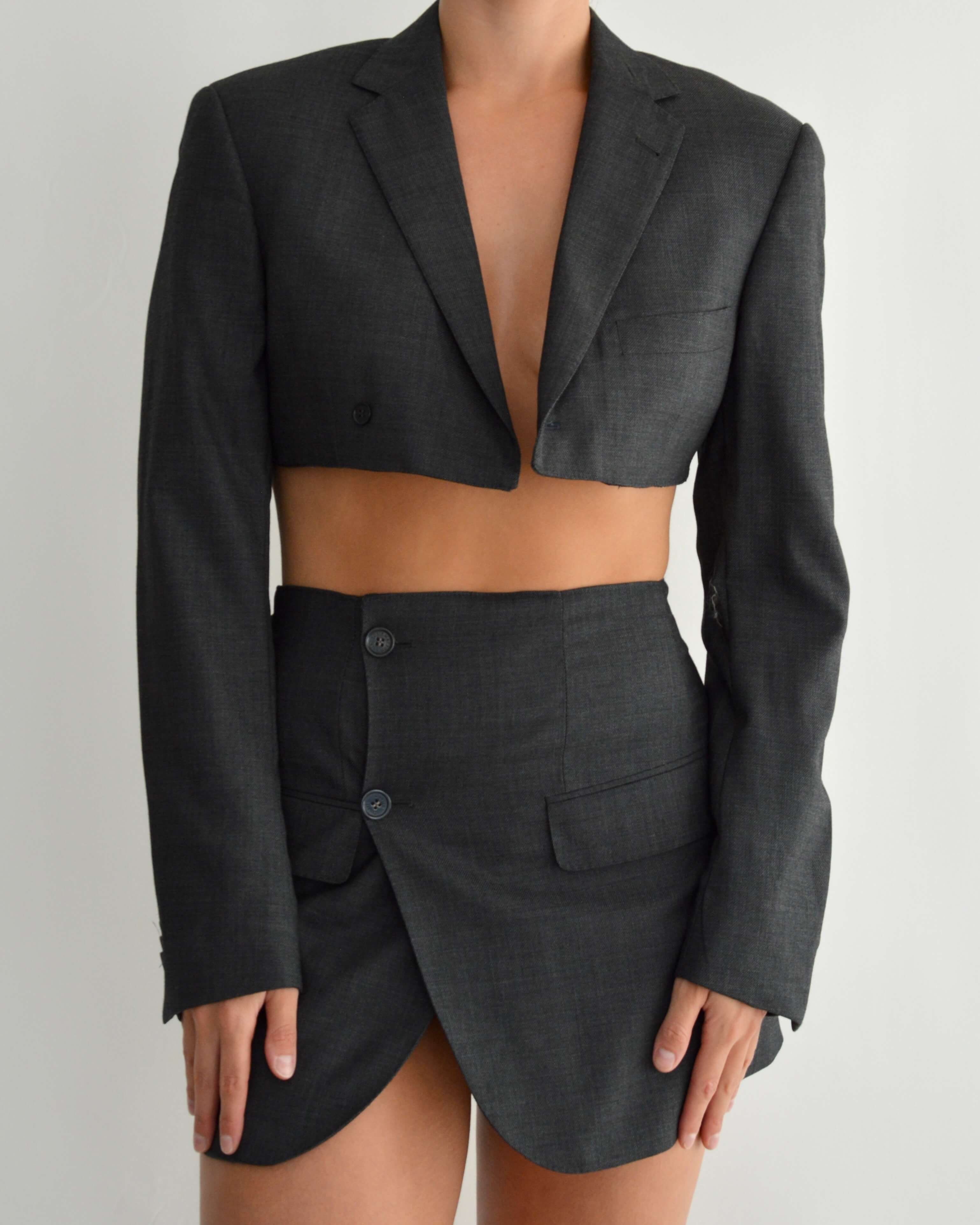 Blaset - Gris foncé texturé (XS/S)