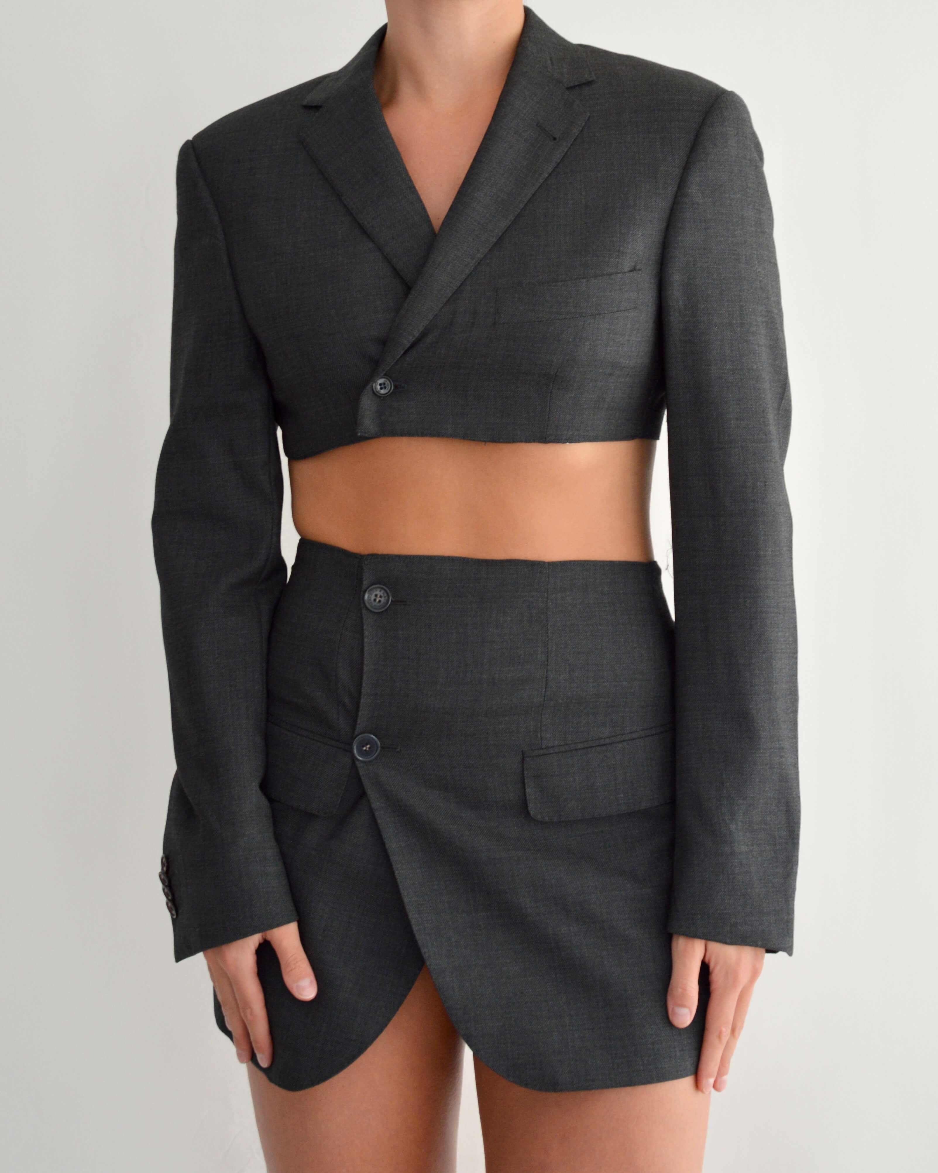 Blaset - Gris foncé texturé (XS/S)