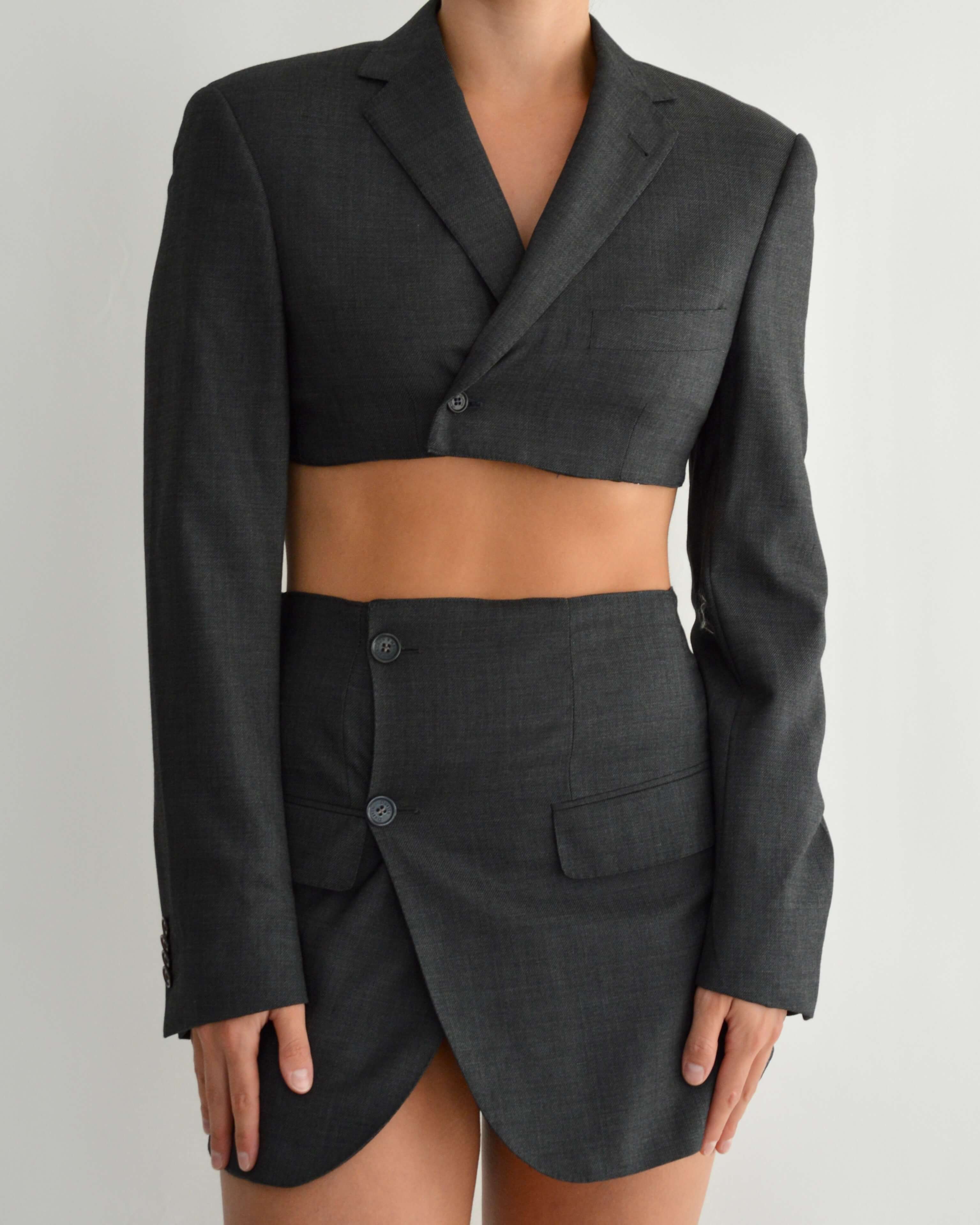 Blaset - Gris foncé texturé (XS/S)