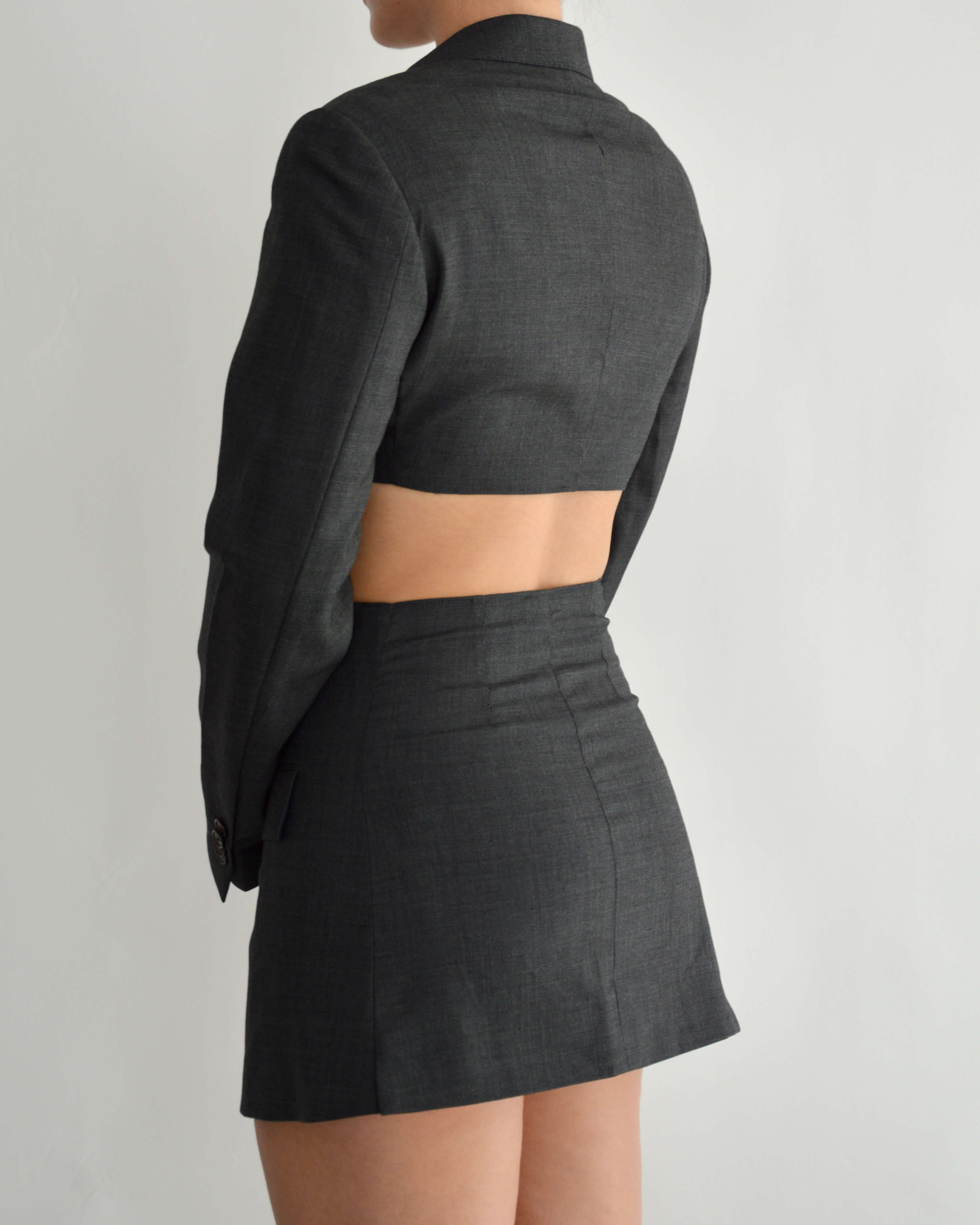 Blaset - Gris foncé texturé (XS/S)