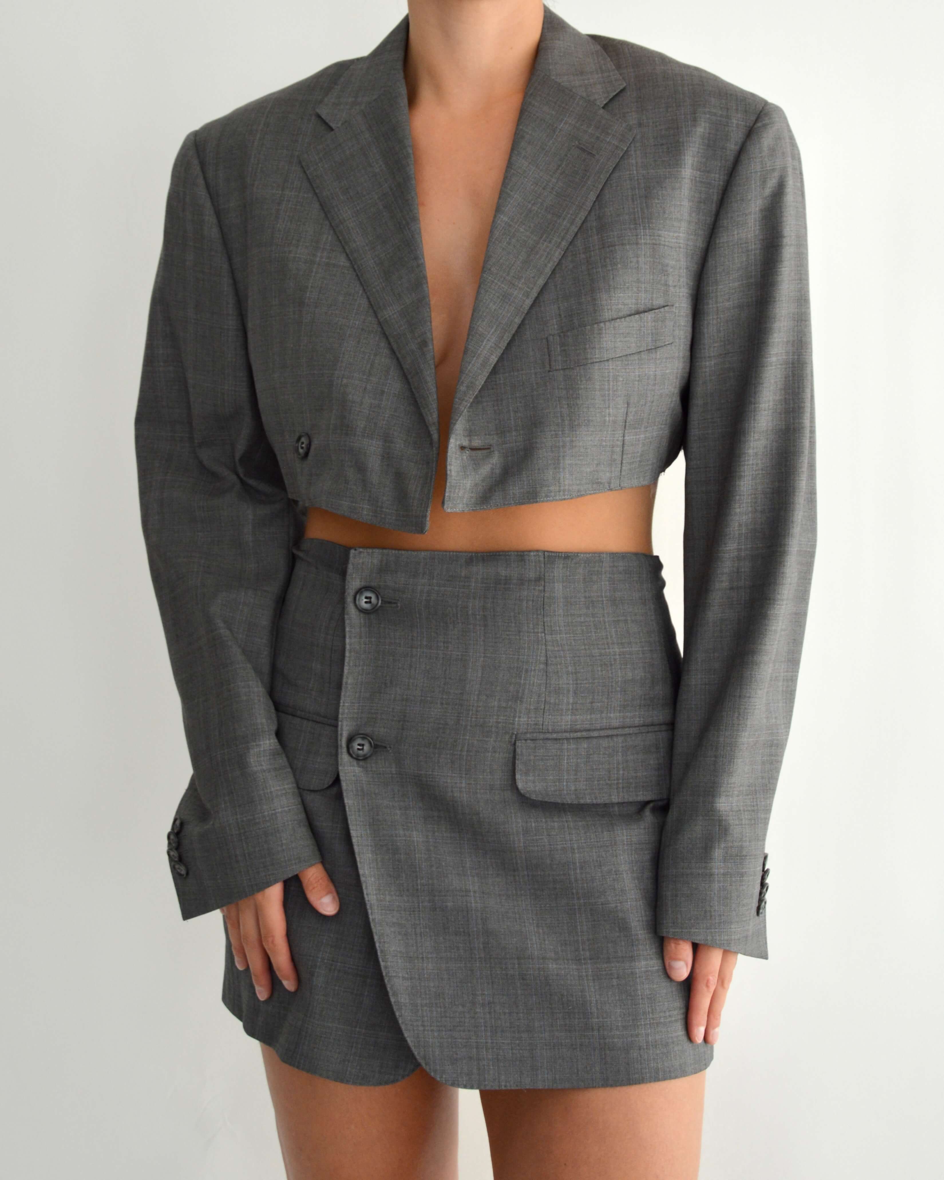 Blaset - Oxford Checkered Grey (M/L)