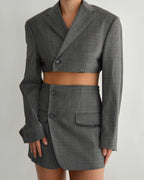 Blaset - Oxford Checkered Grey (M/L)