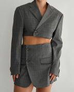 Blaset - Oxford Checkered Grey (M/L)