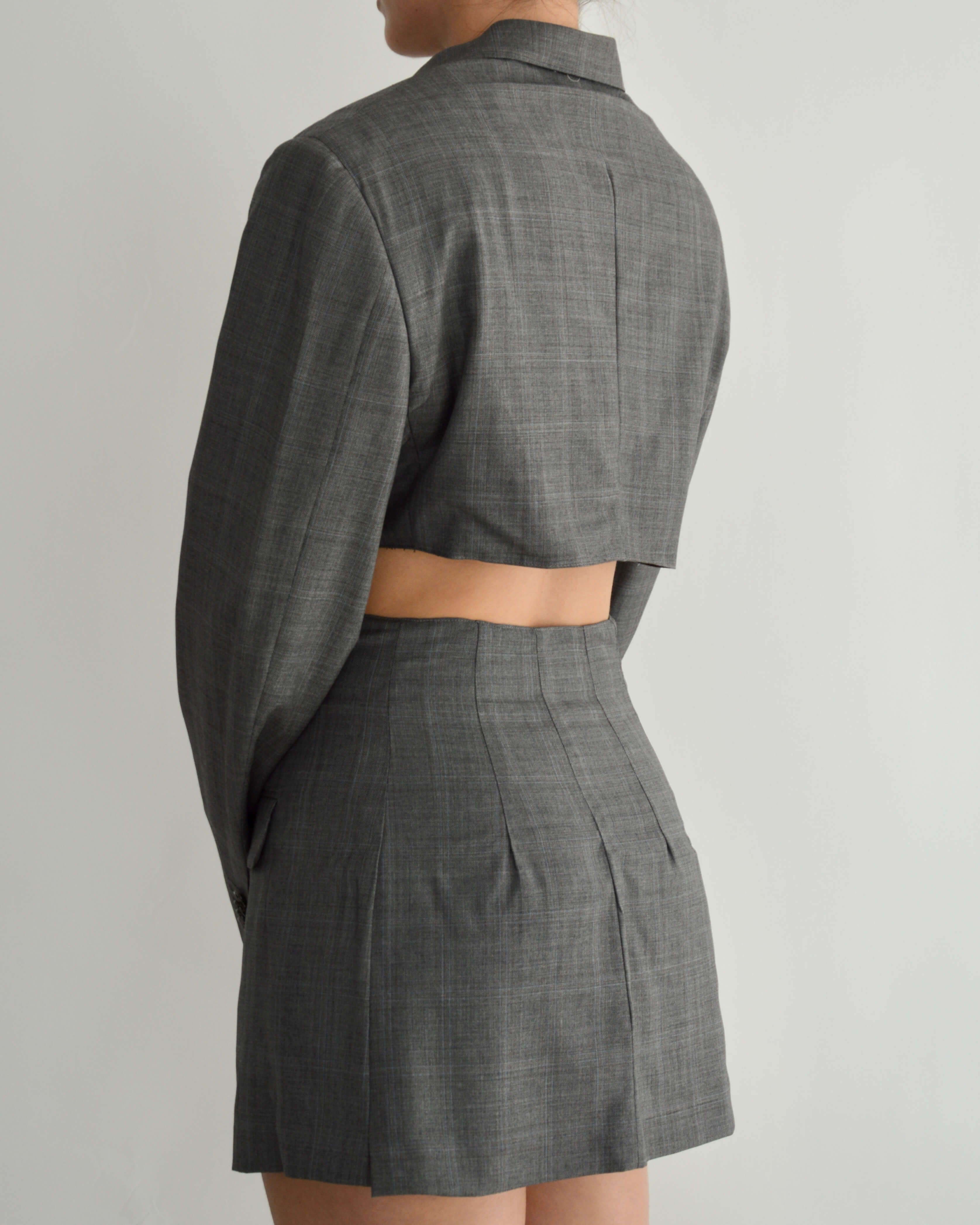 Blaset - Oxford Checkered Grey (M/L)