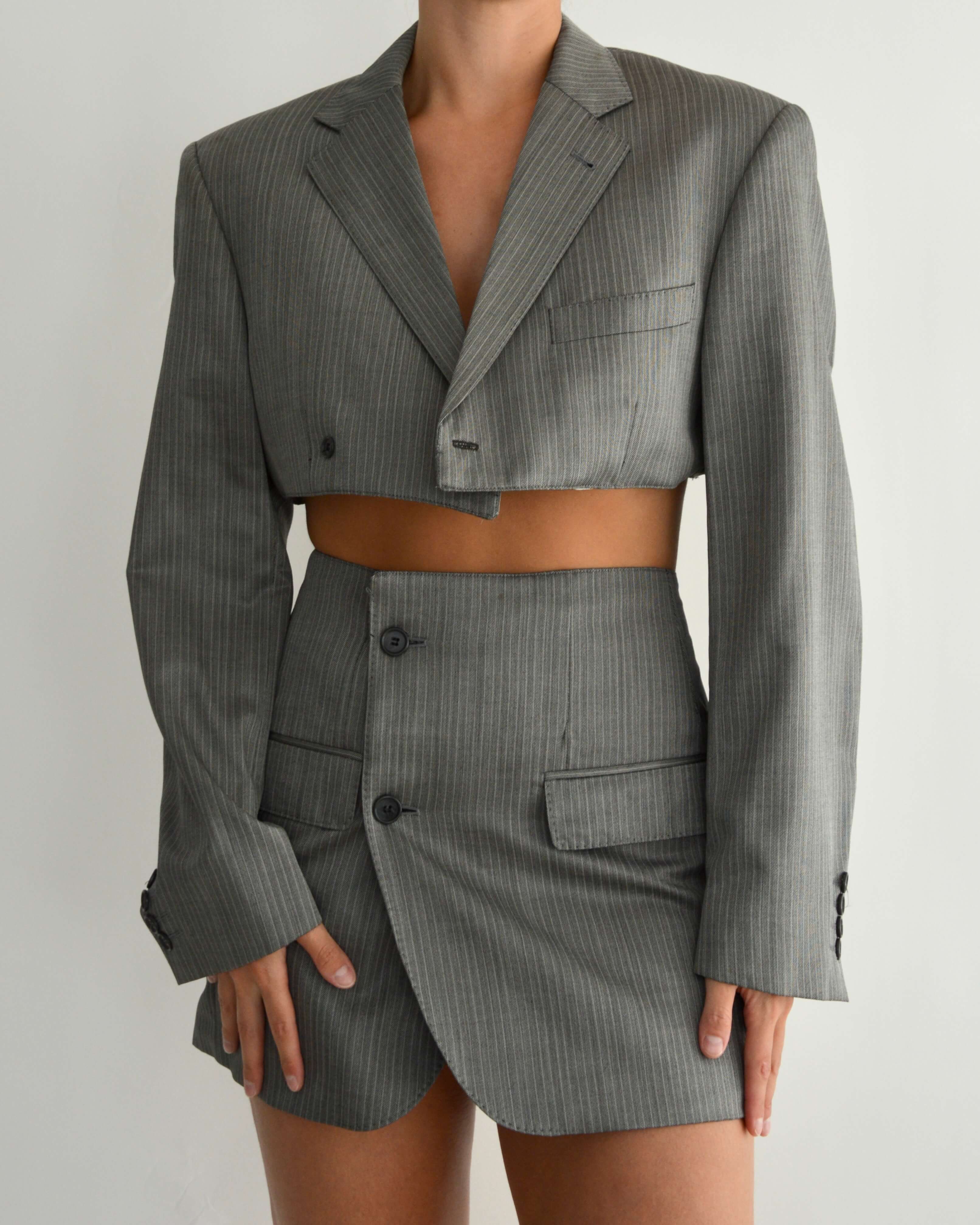 Blaset - Gris affaires satiné (S)