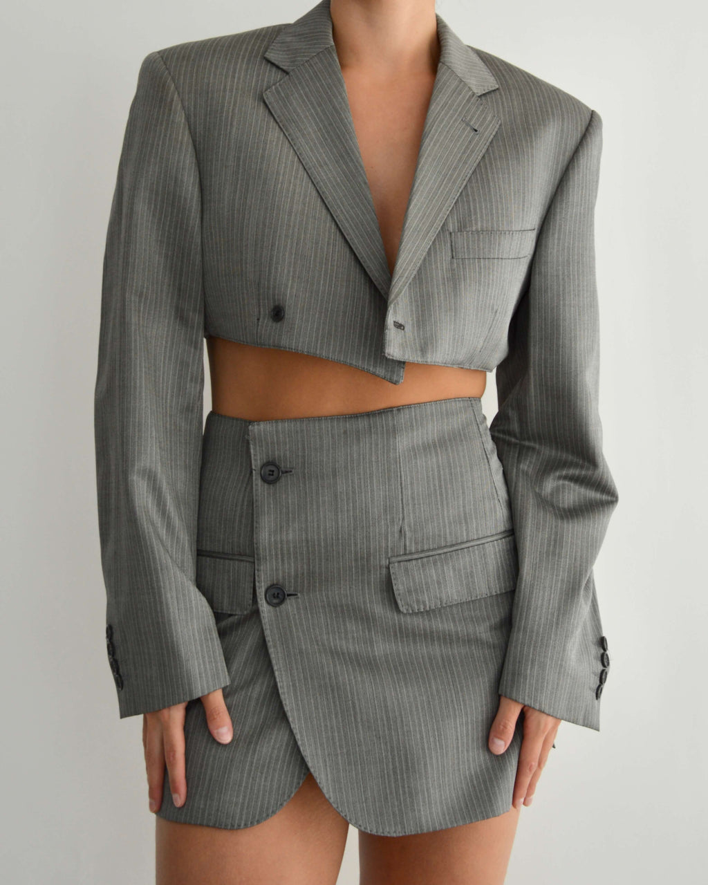 Blaset - Gris affaires satiné (S)