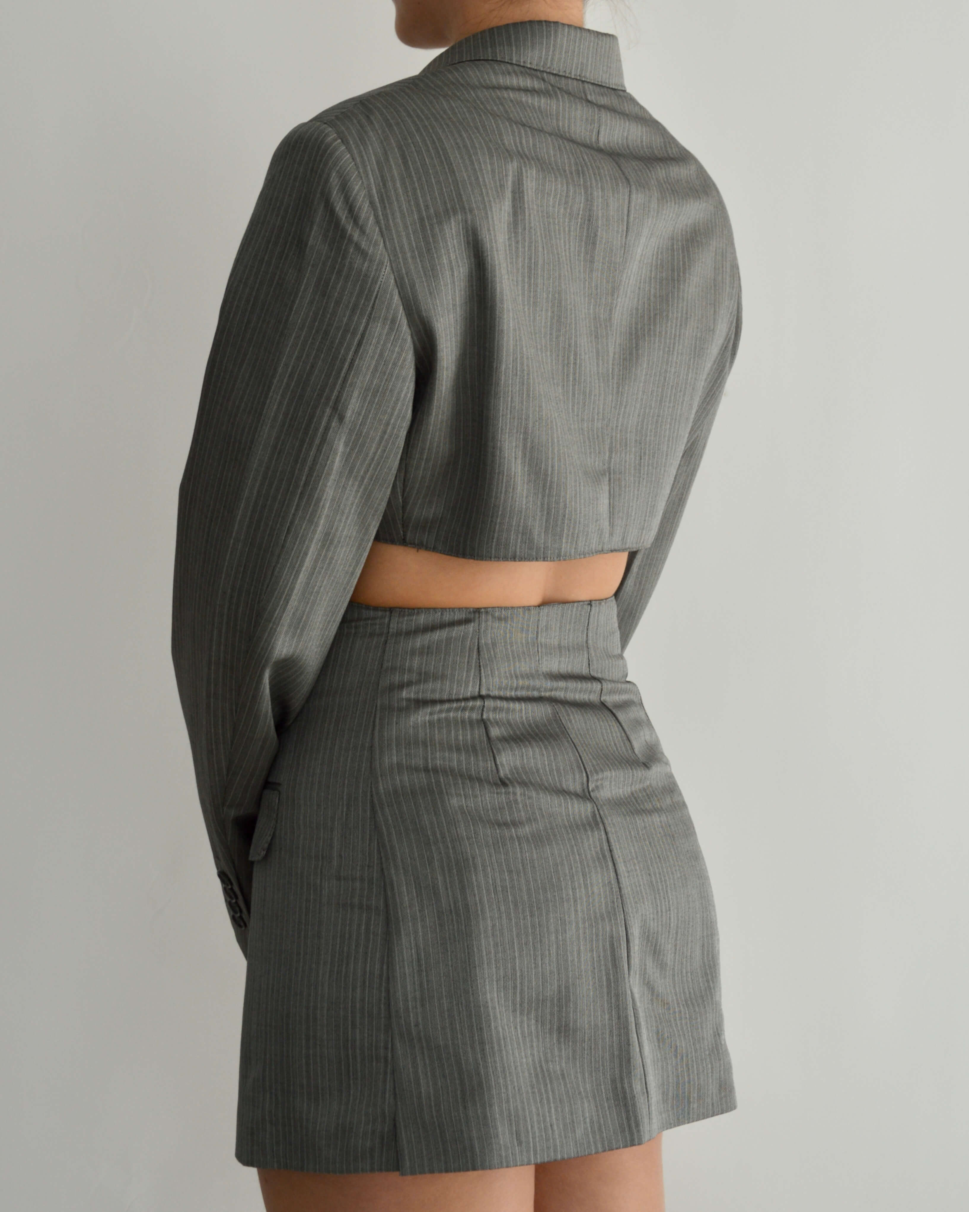 Blaset - Gris affaires satiné (S)