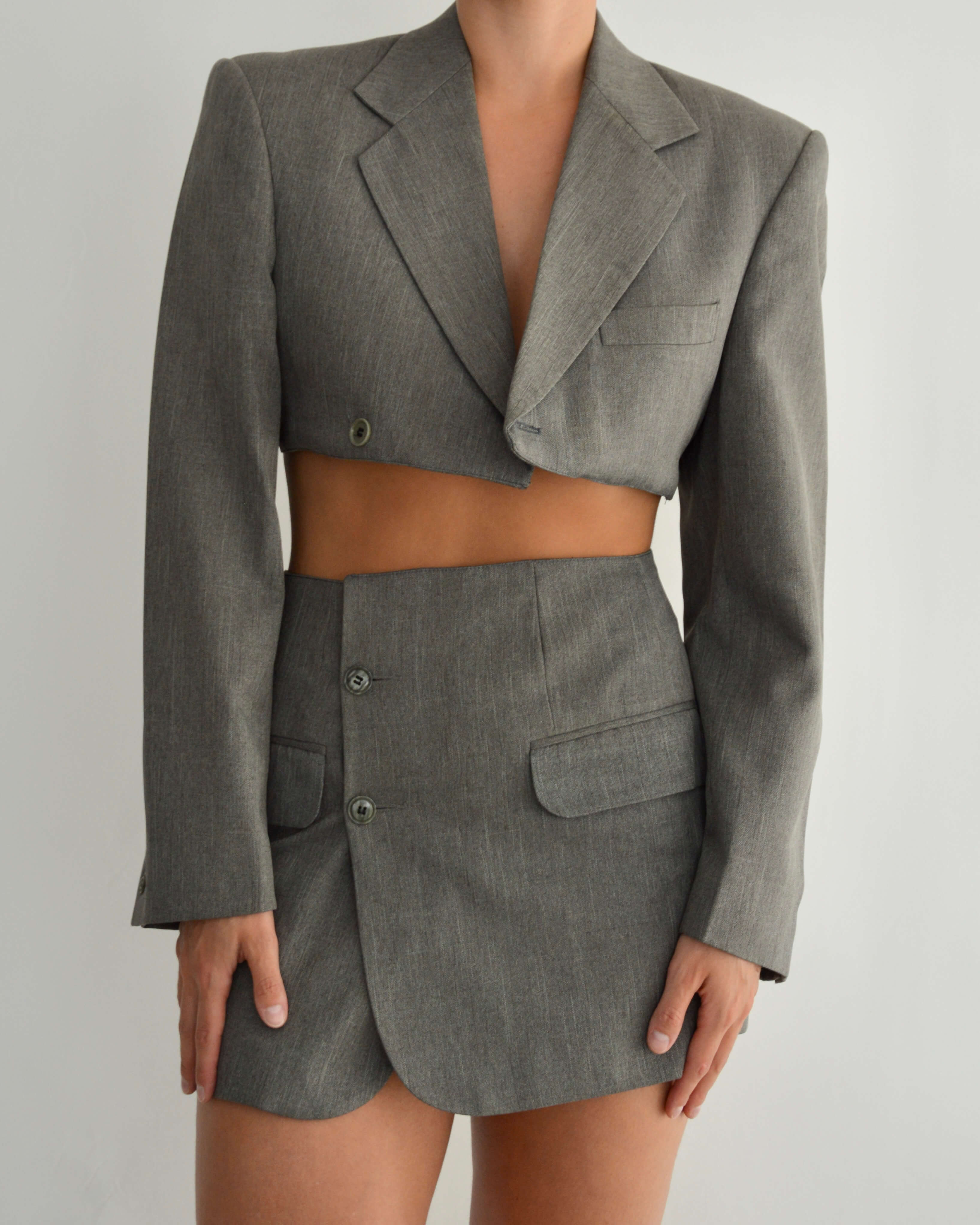 Vegan Blaset - Marbeled Grey (S/M)