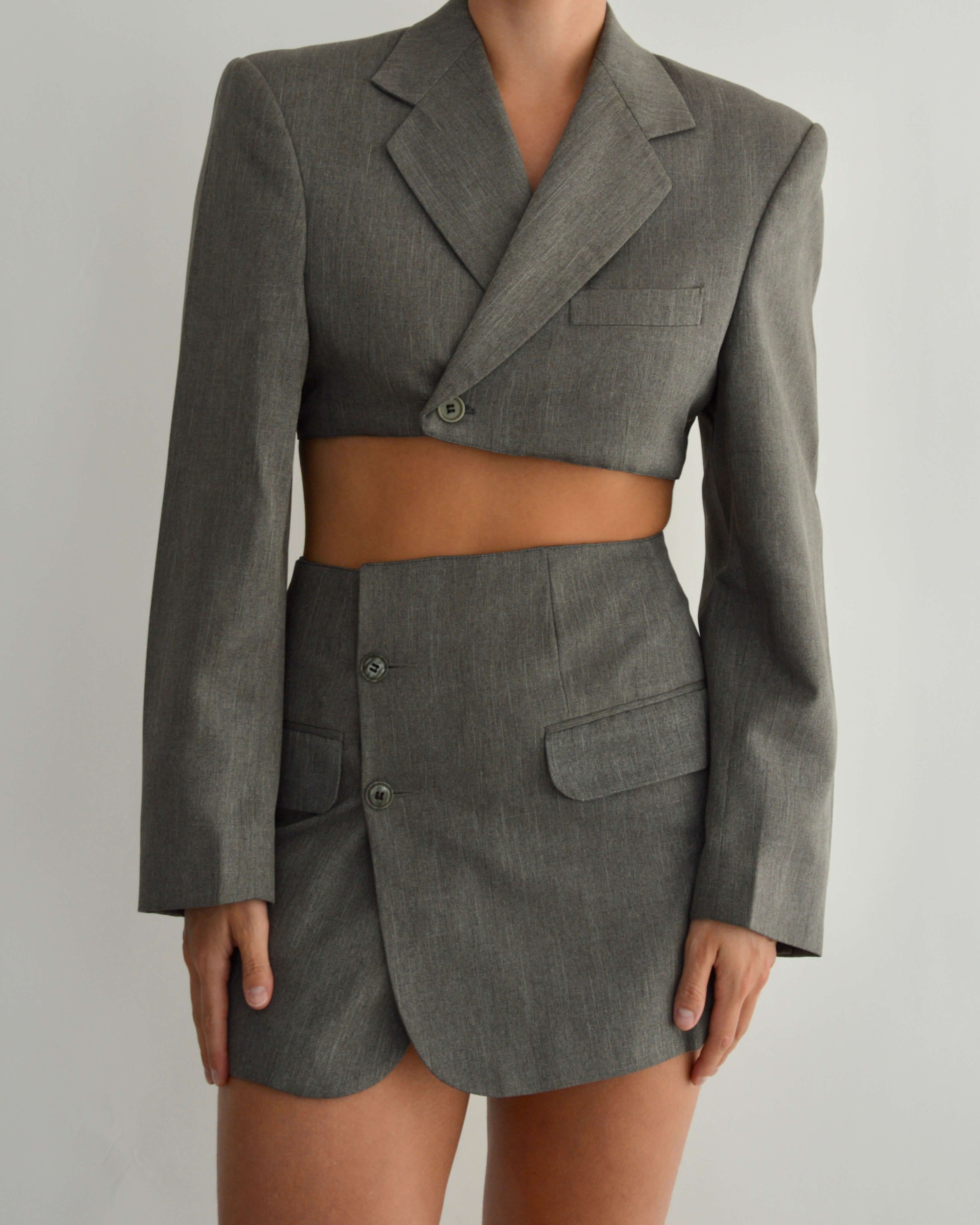 Vegan Blaset - Marbeled Grey (S/M)