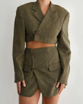 Blaset - Greenish Brown Texture (S/M)