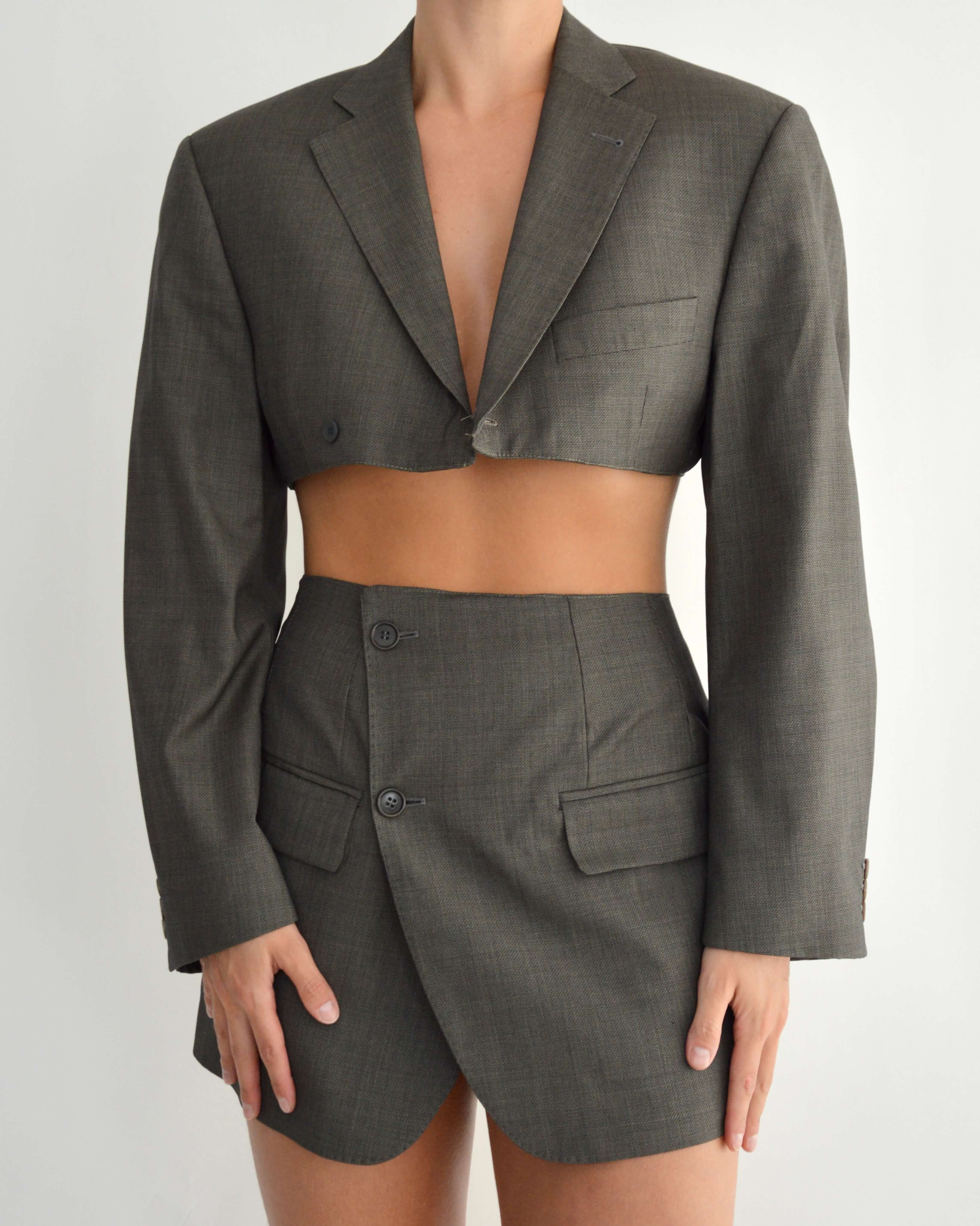 Blaset - Dark Brown Green Reflects (XS/S)