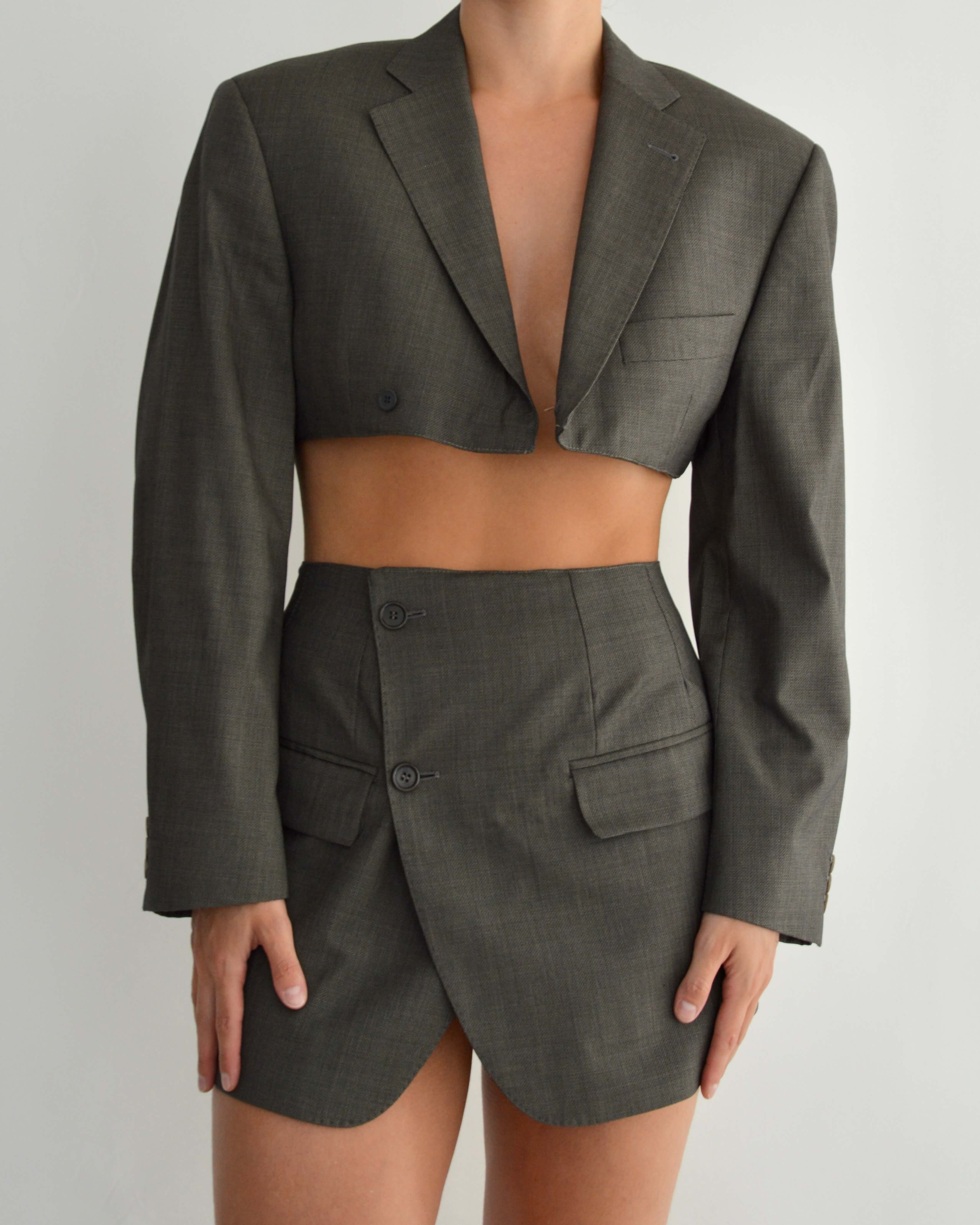 Blaset - Dark Brown Green Reflects (XS/S)