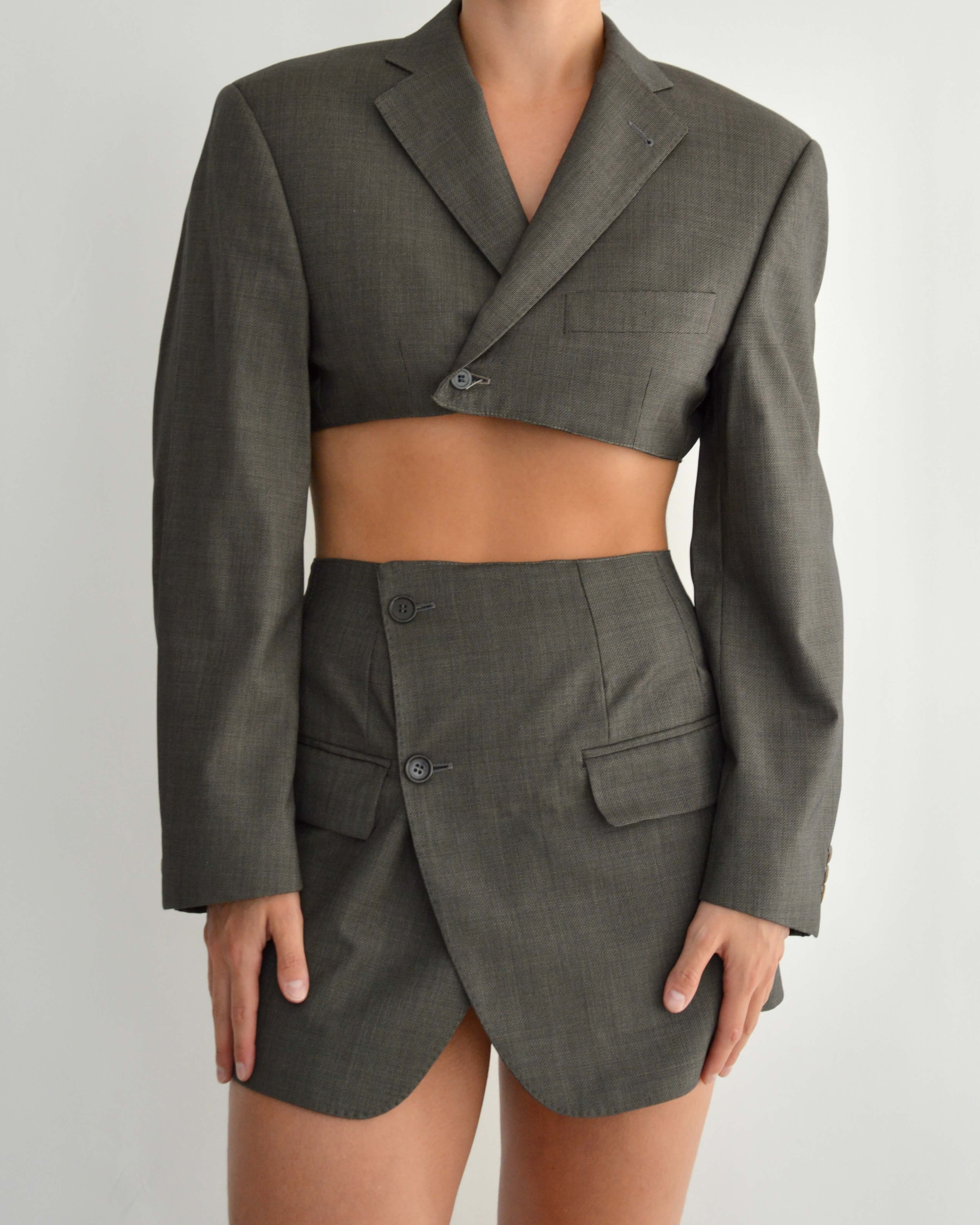 Blaset - Dark Brown Green Reflects (XS/S)