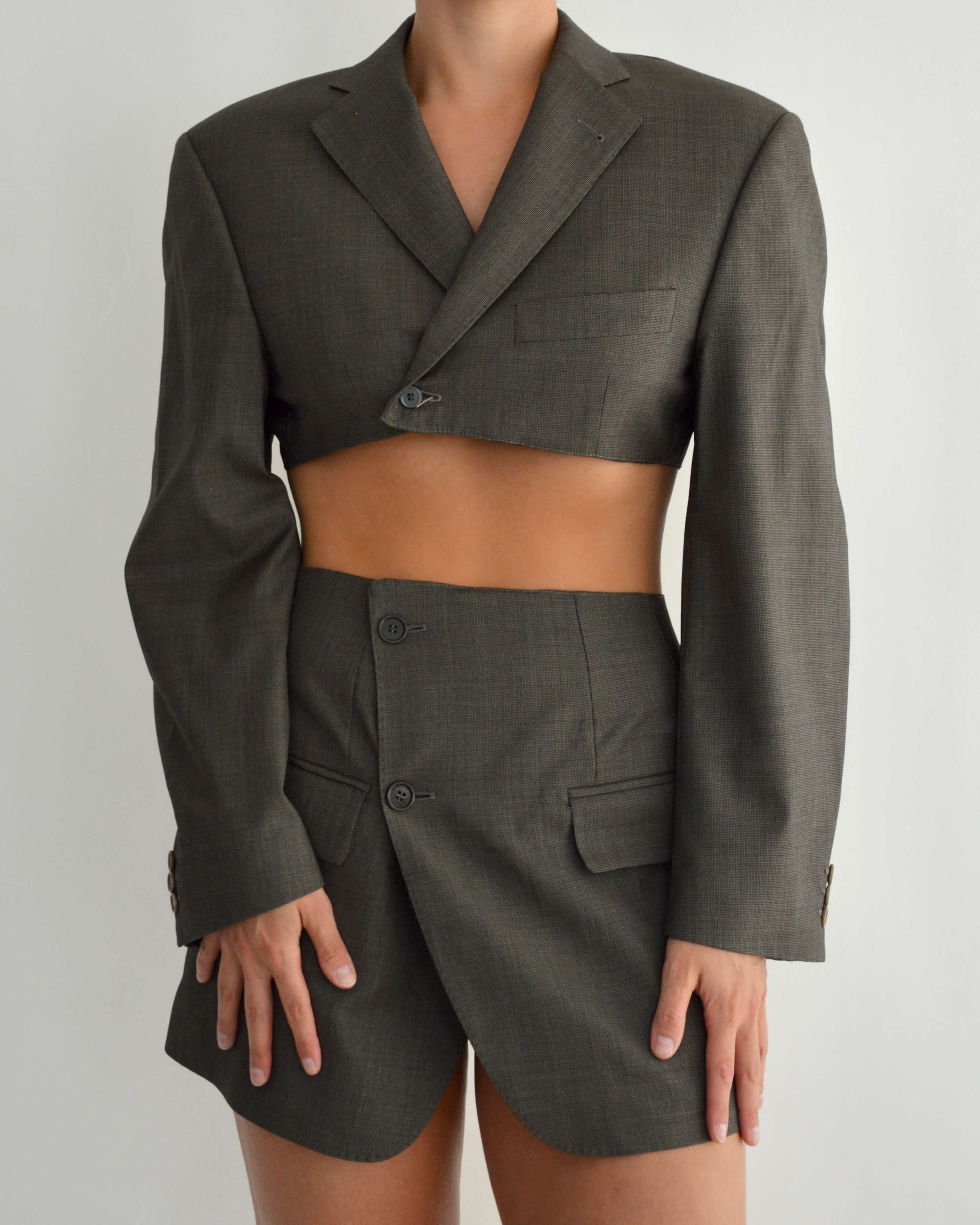 Blaset - Dark Brown Green Reflects (XS/S)